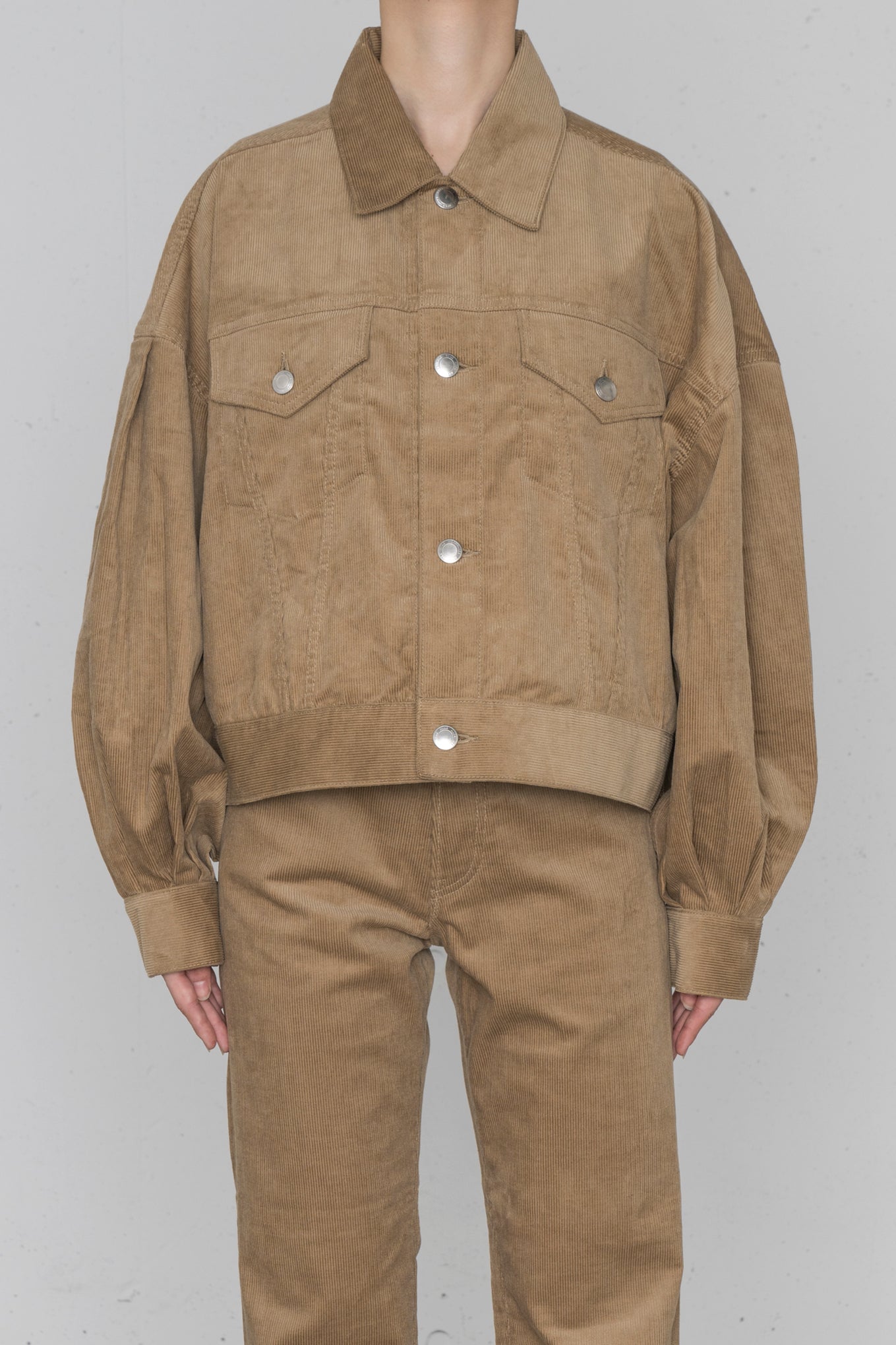 CORDUROY BALLOON SLEEVE JACKET / TYPE3