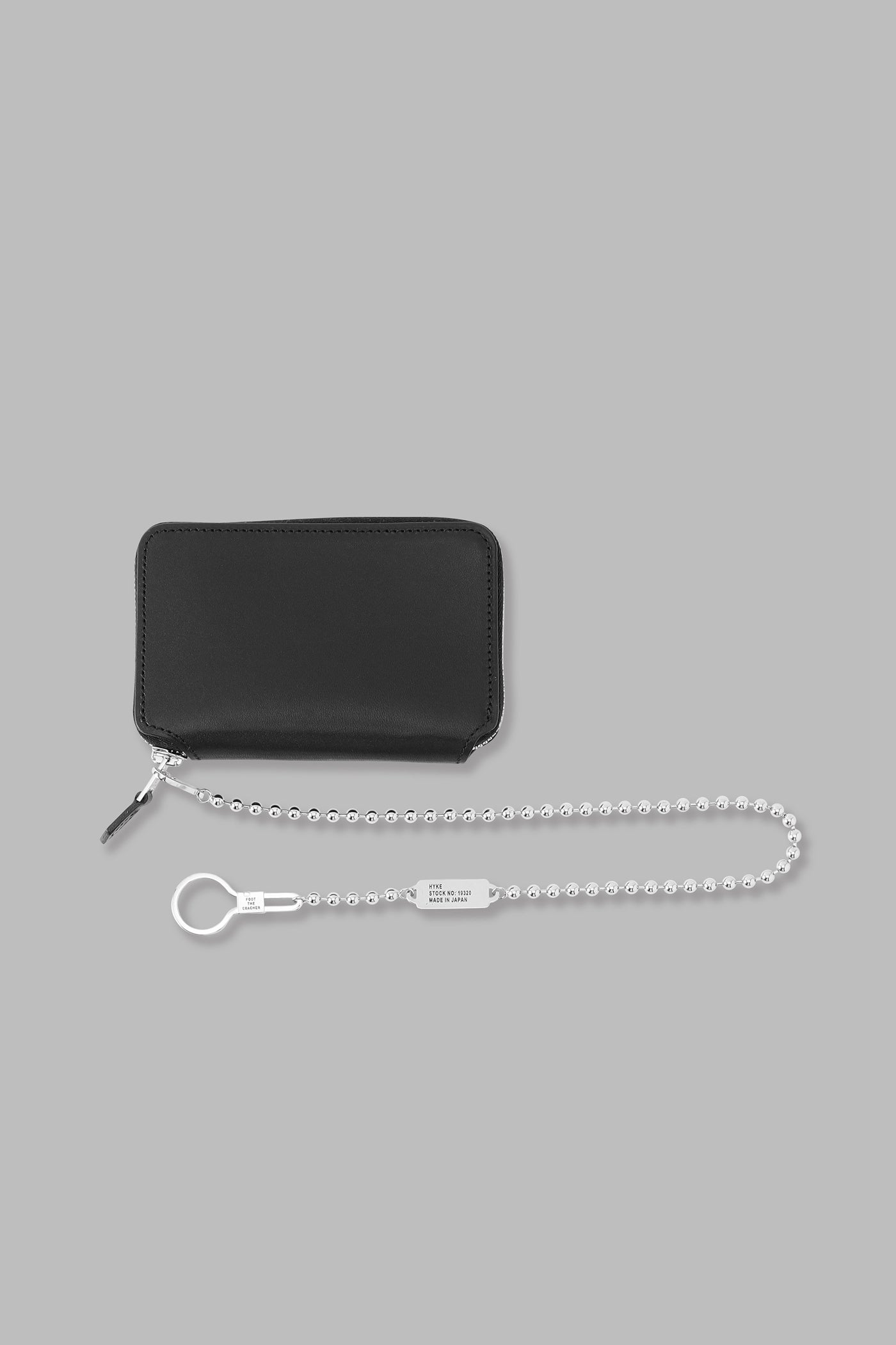 SHORT ZIP WALLET (with Ball Chain) foot the coacher × HYKE