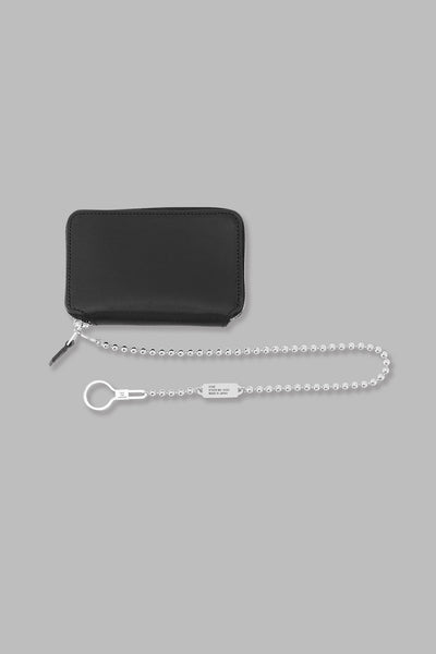 SHORT ZIP WALLET (with Ball Chain) <br>foot the coacher × HYKE