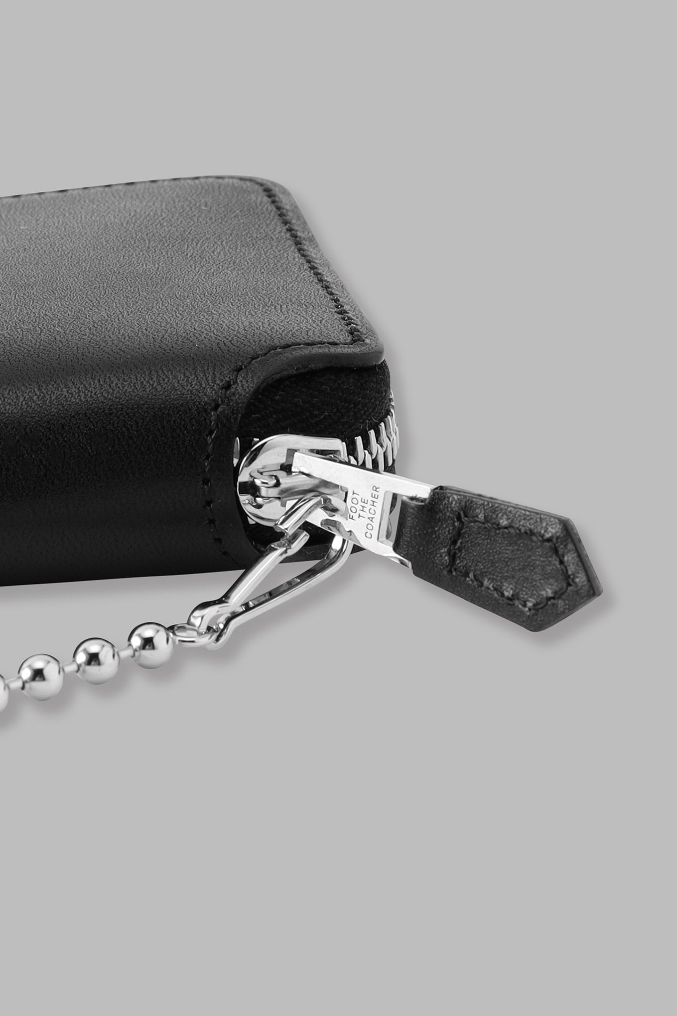 SHORT ZIP WALLET (with Ball Chain) <br>foot the coacher × HYKE