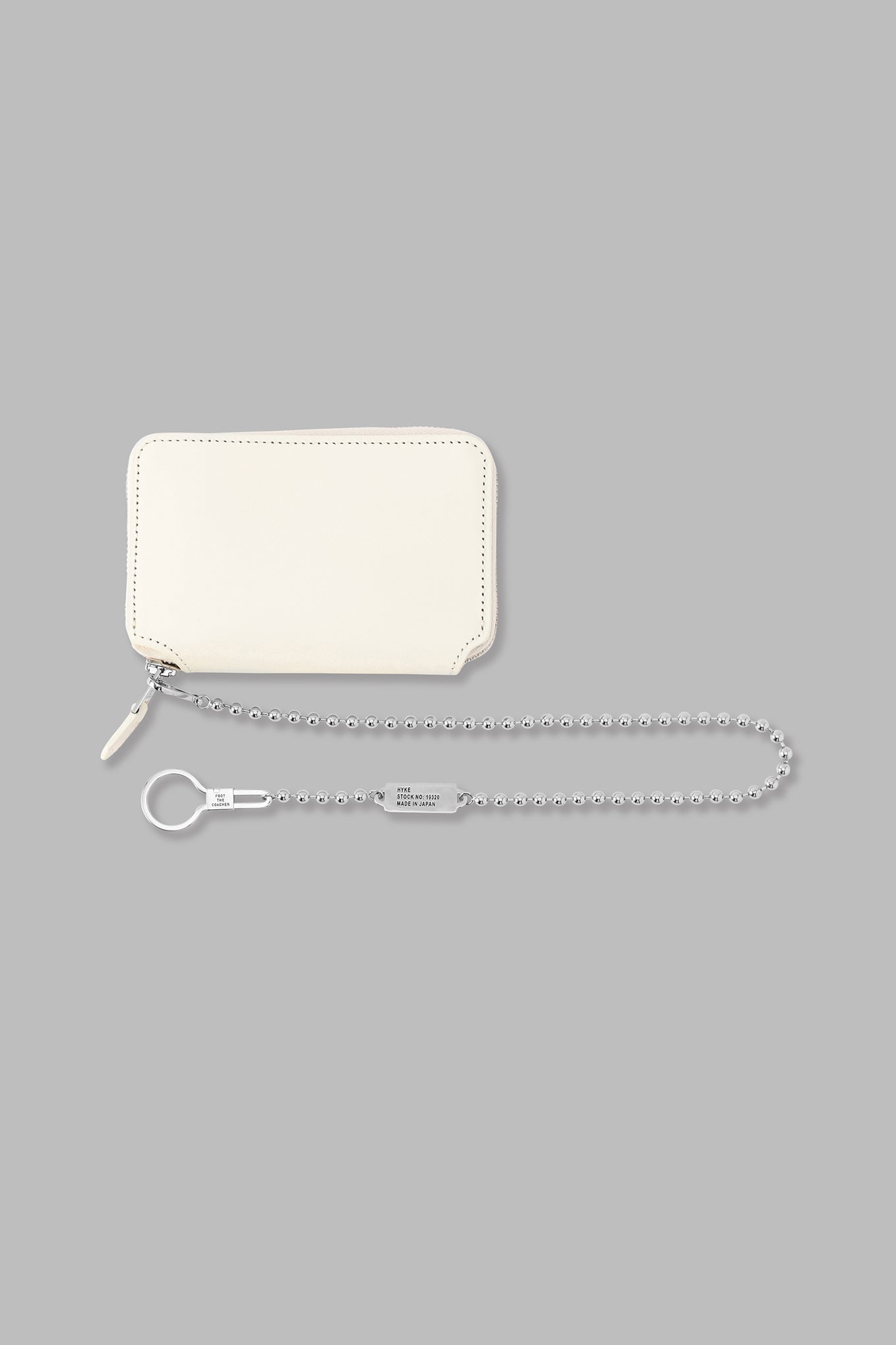 SHORT ZIP WALLET (with Ball Chain) <br>foot the coacher × HYKE