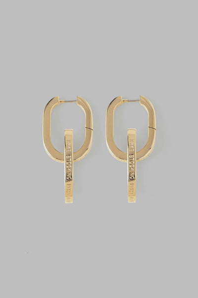 DOUBLE OVAL EARRINGS