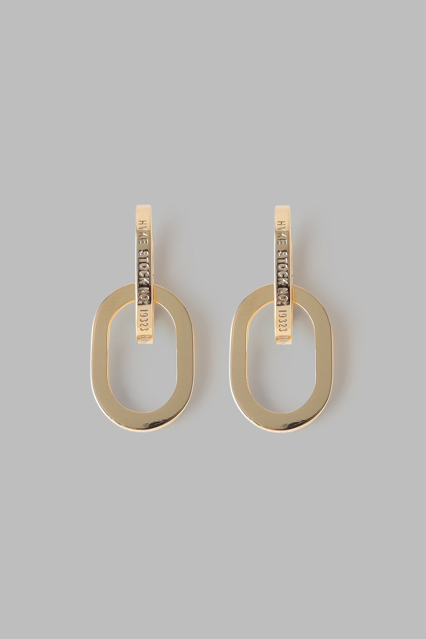 DOUBLE OVAL EARRINGS