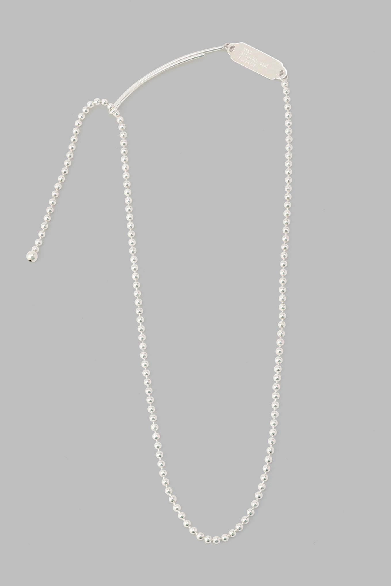 BALL CHAIN NECKLACE (SMALL)