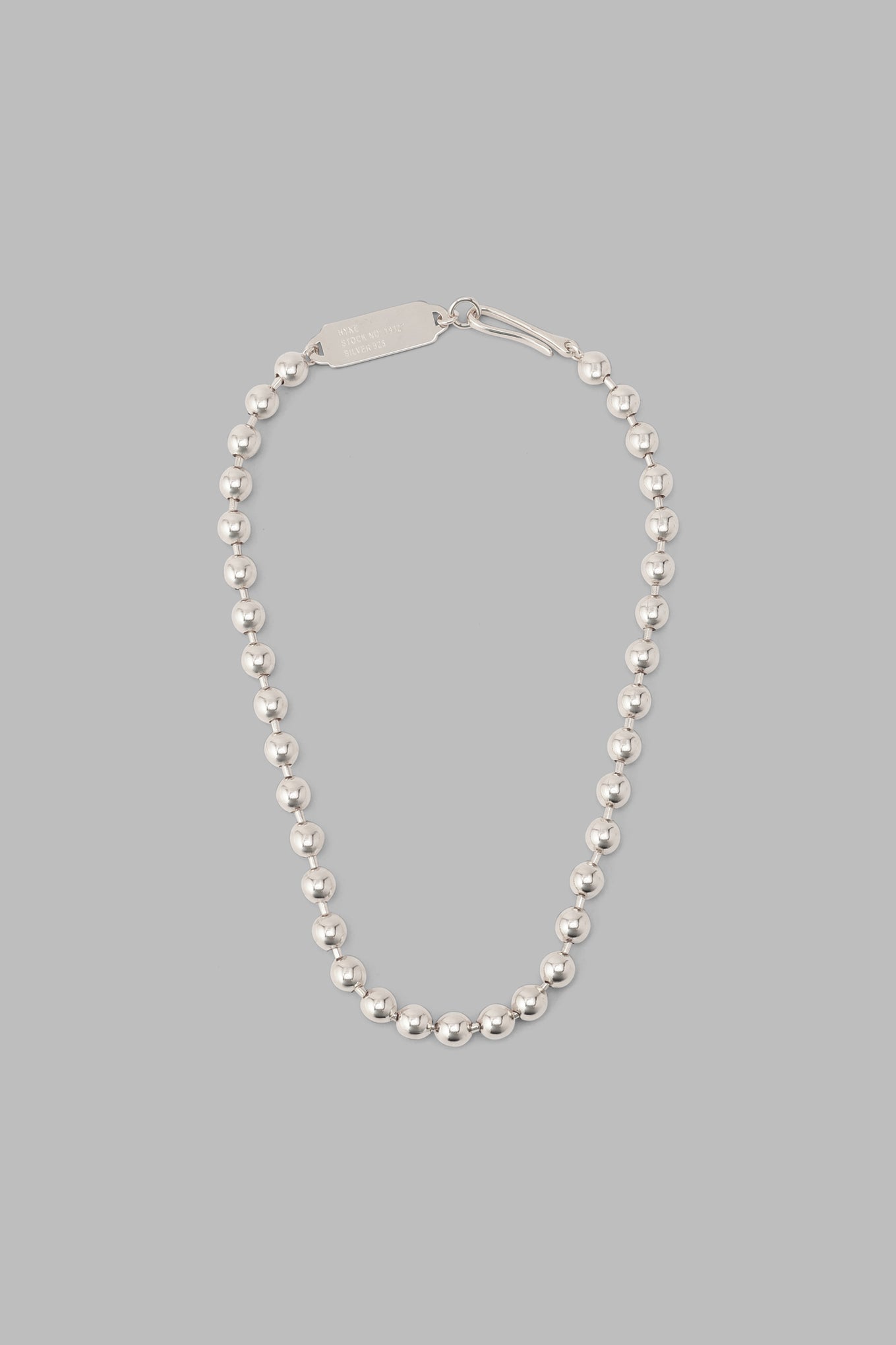 BALL CHAIN NECKLACE (LARGE) – HYKE ONLINE STORE