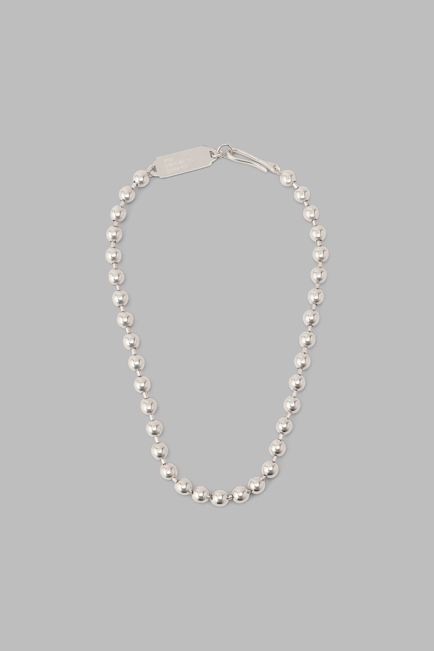 BALL CHAIN NECKLACE (LARGE) – HYKE ONLINE STORE