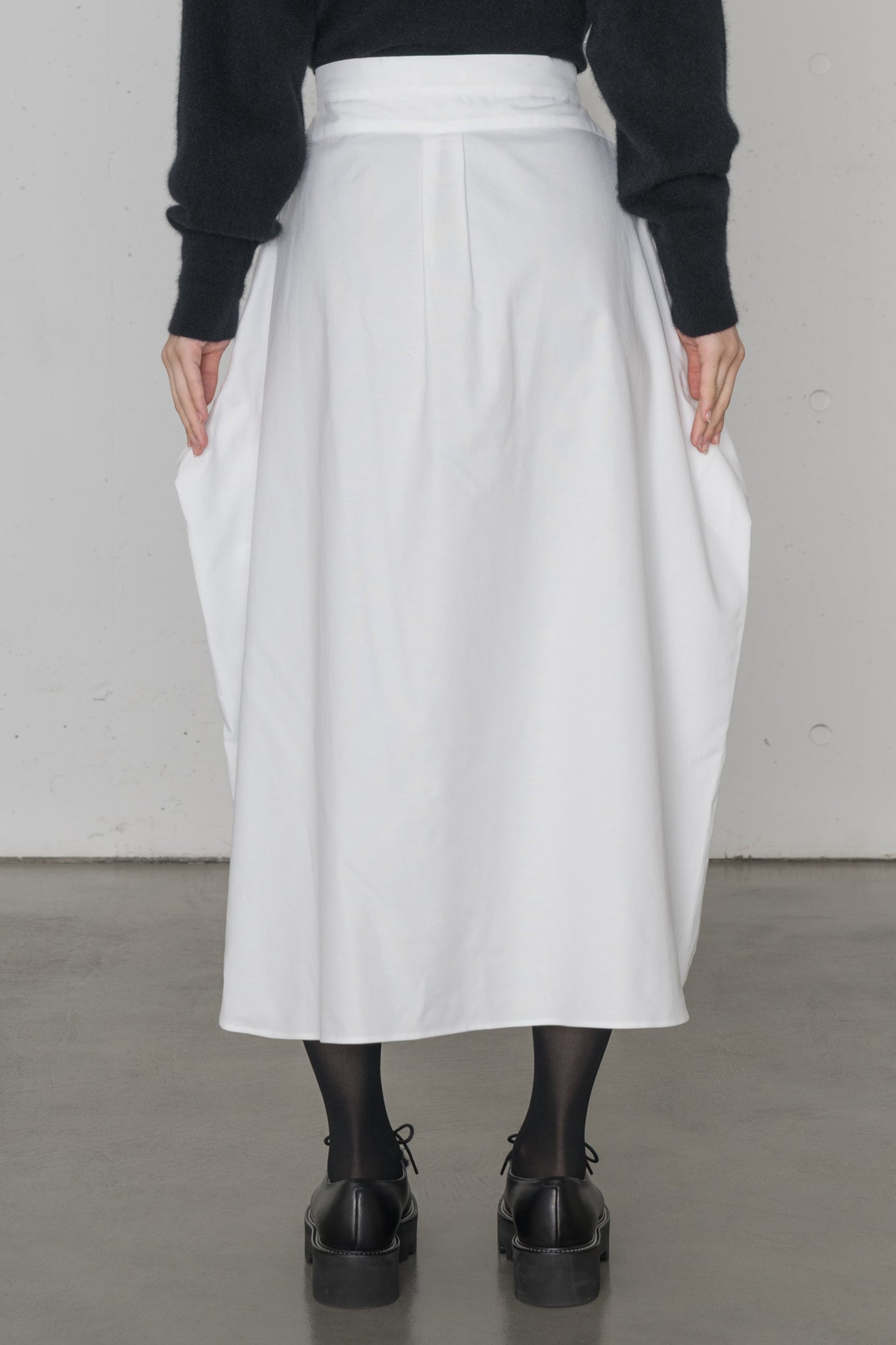 OXFORD SHIRT INSPIRED SKIRT