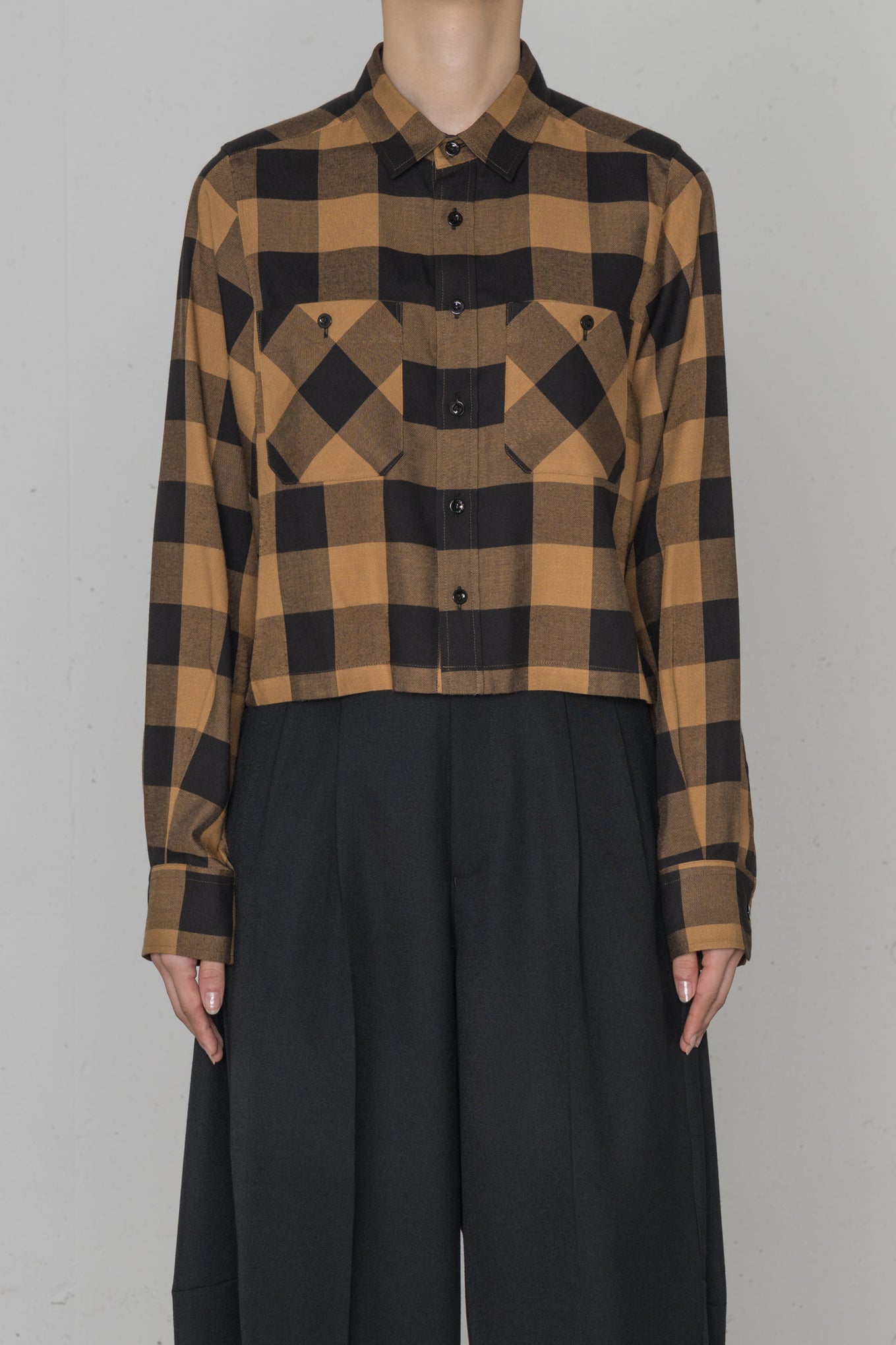 RAYON PLAID SHIRT