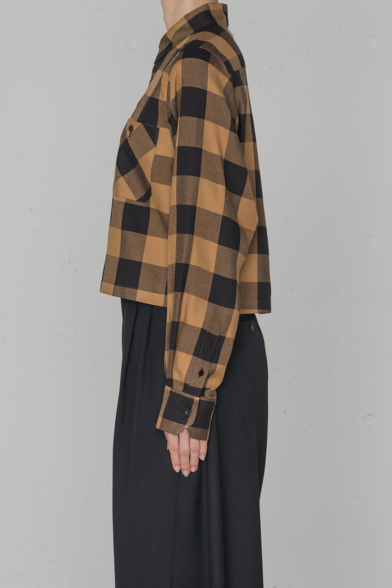 RAYON PLAID SHIRT