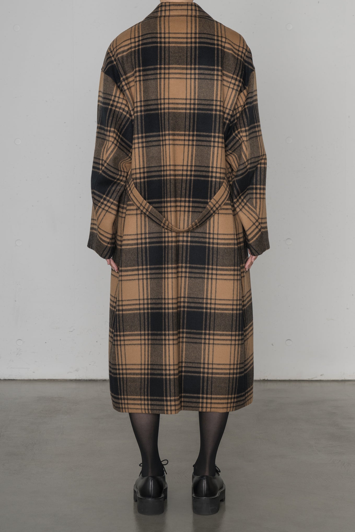 PLAID COAT