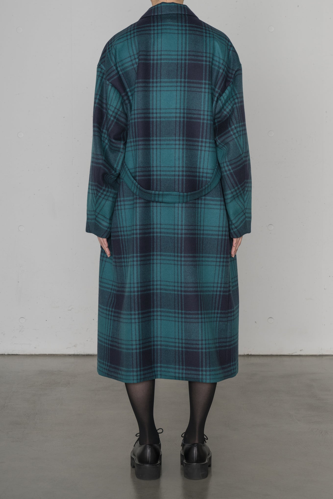 PLAID COAT