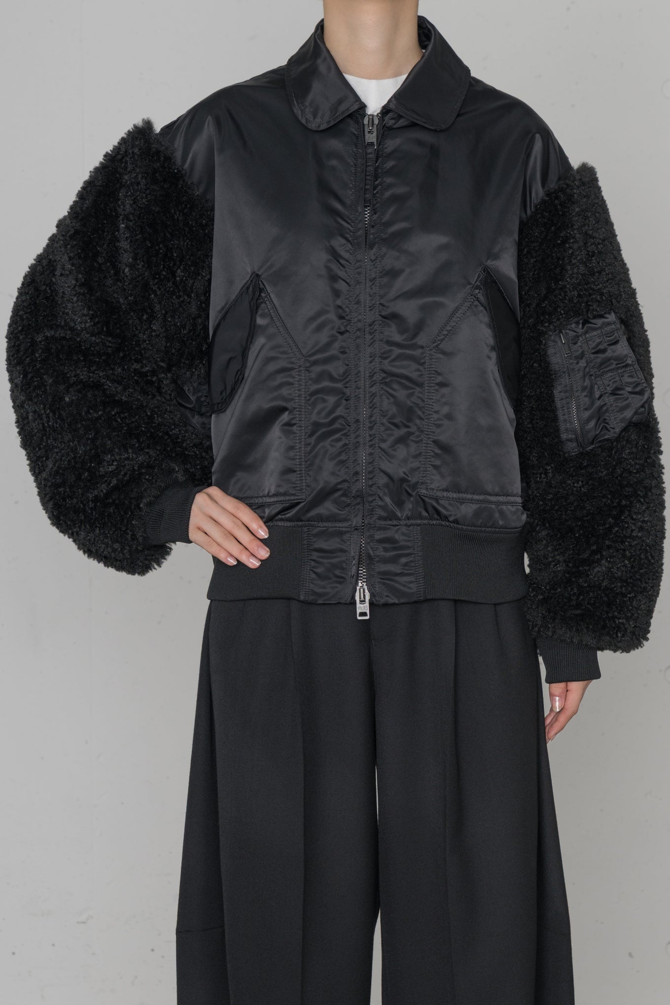 FAUX SHEARLING TYPE CWU-45/P JACKET