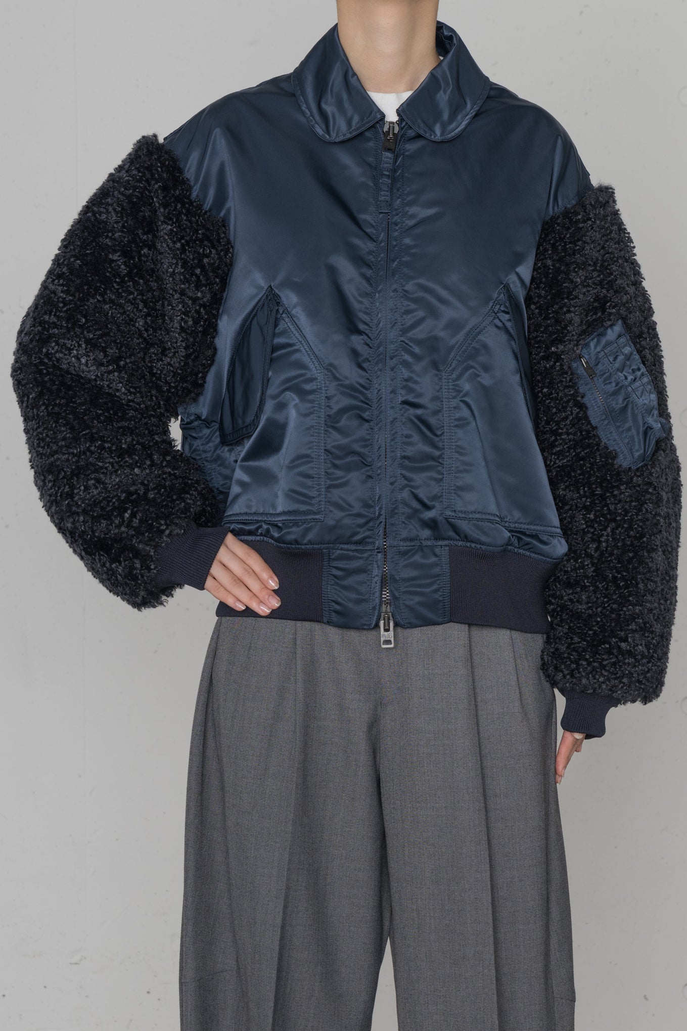 FAUX SHEARLING TYPE CWU-45/P JACKET