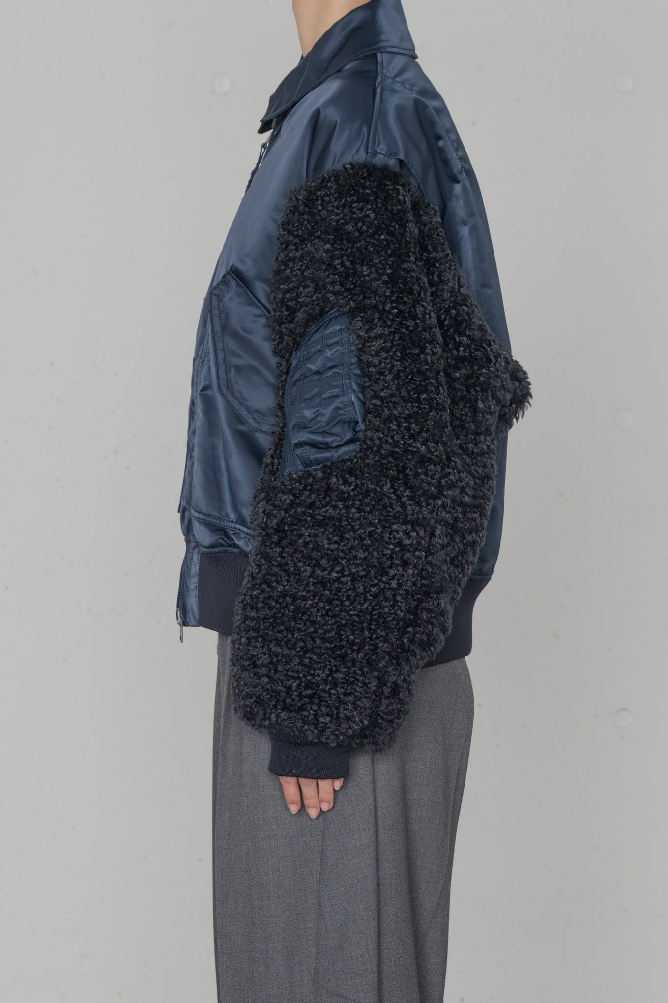FAUX SHEARLING TYPE CWU-45/P JACKET