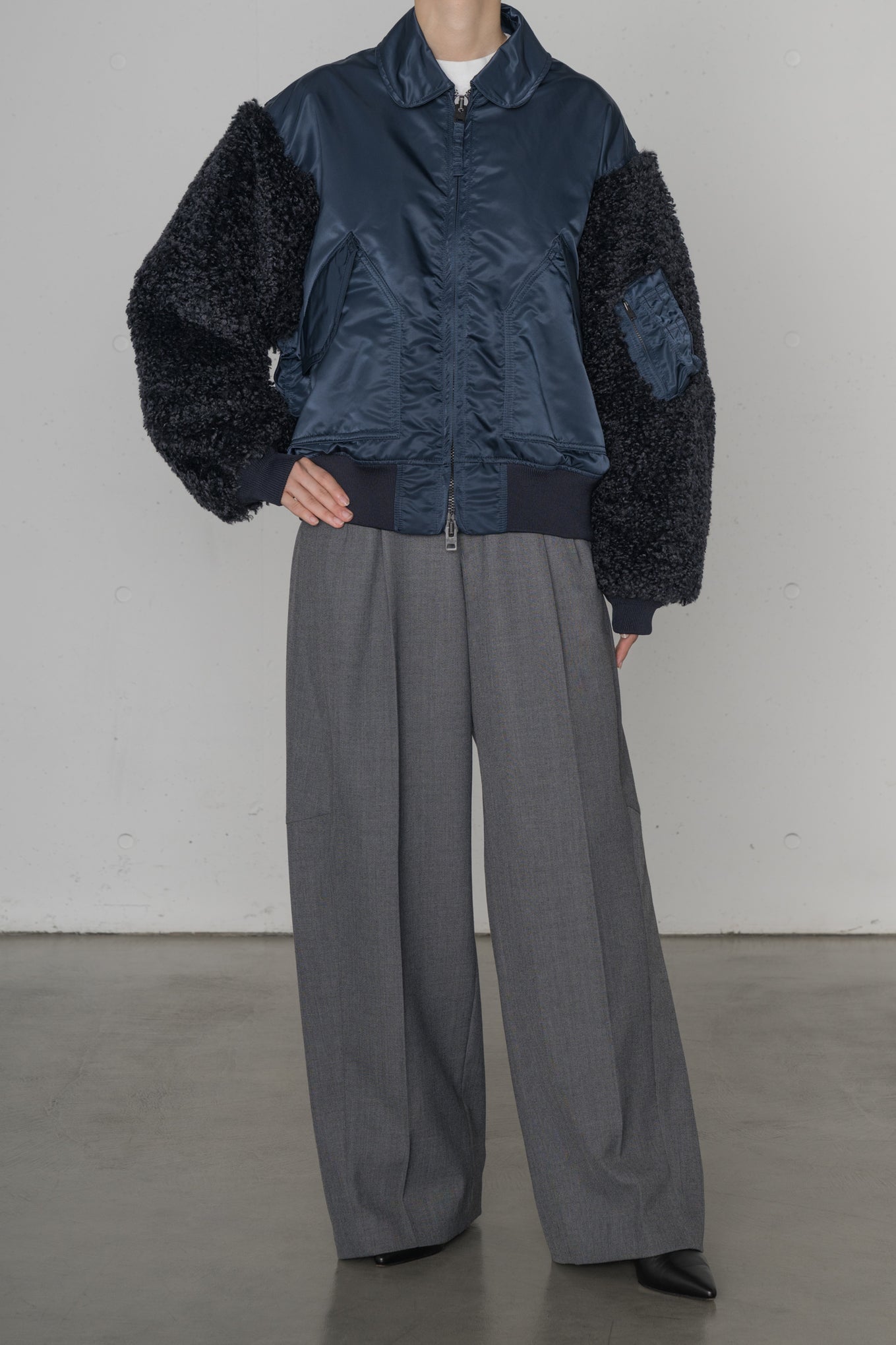 FAUX SHEARLING TYPE CWU-45/P JACKET