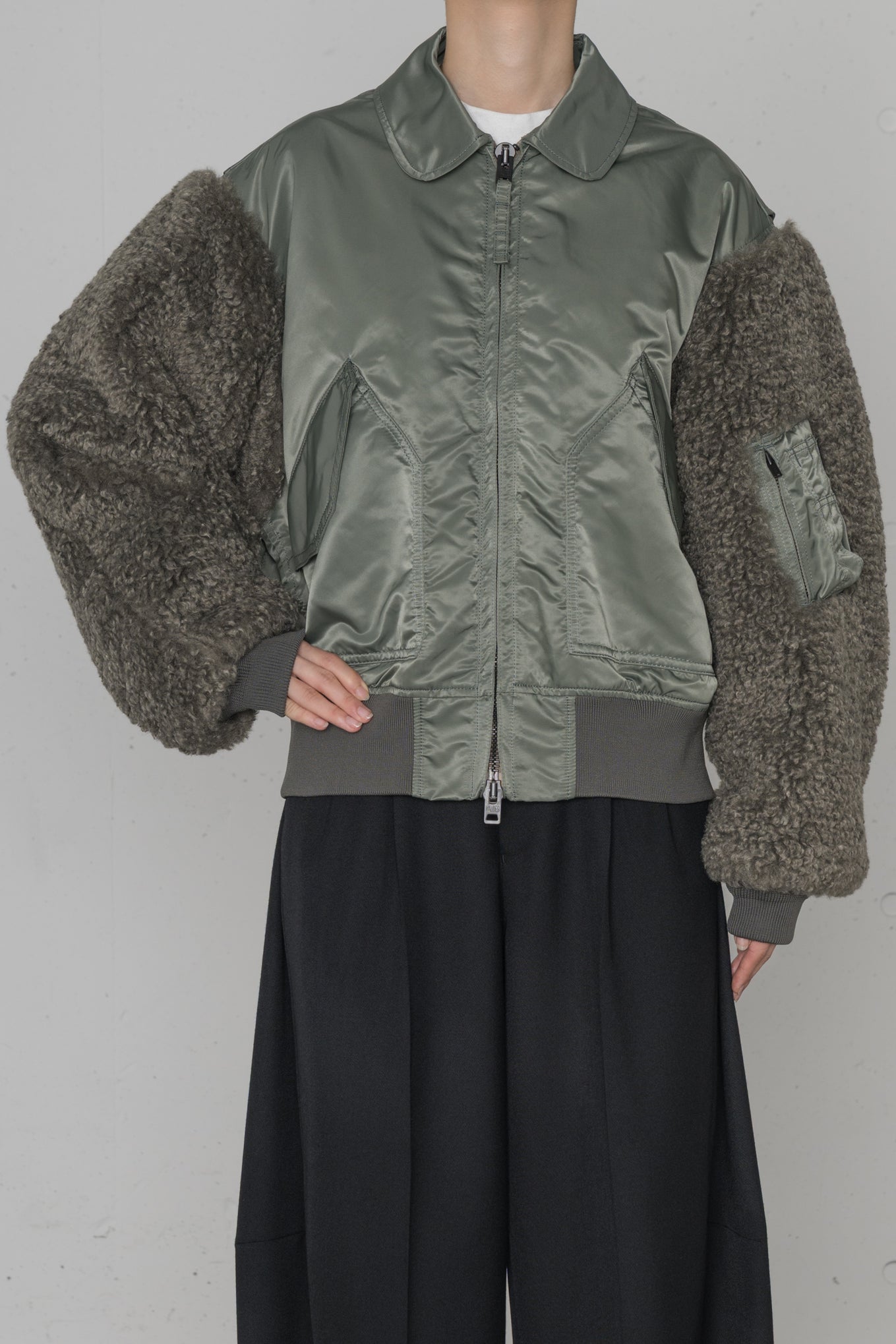 FAUX SHEARLING TYPE CWU-45/P JACKET