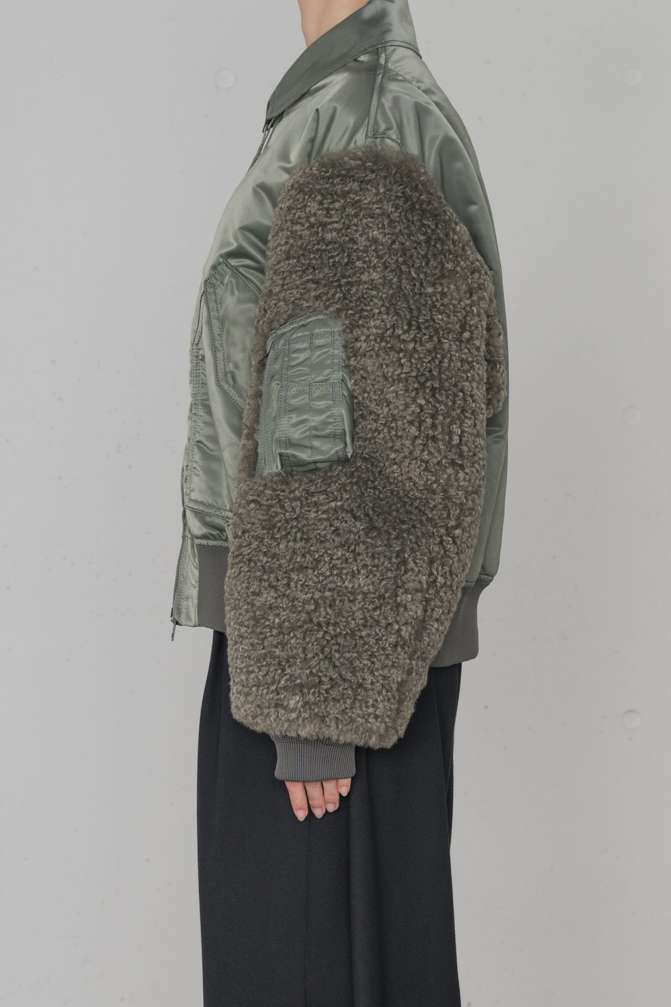 FAUX SHEARLING TYPE CWU-45/P JACKET