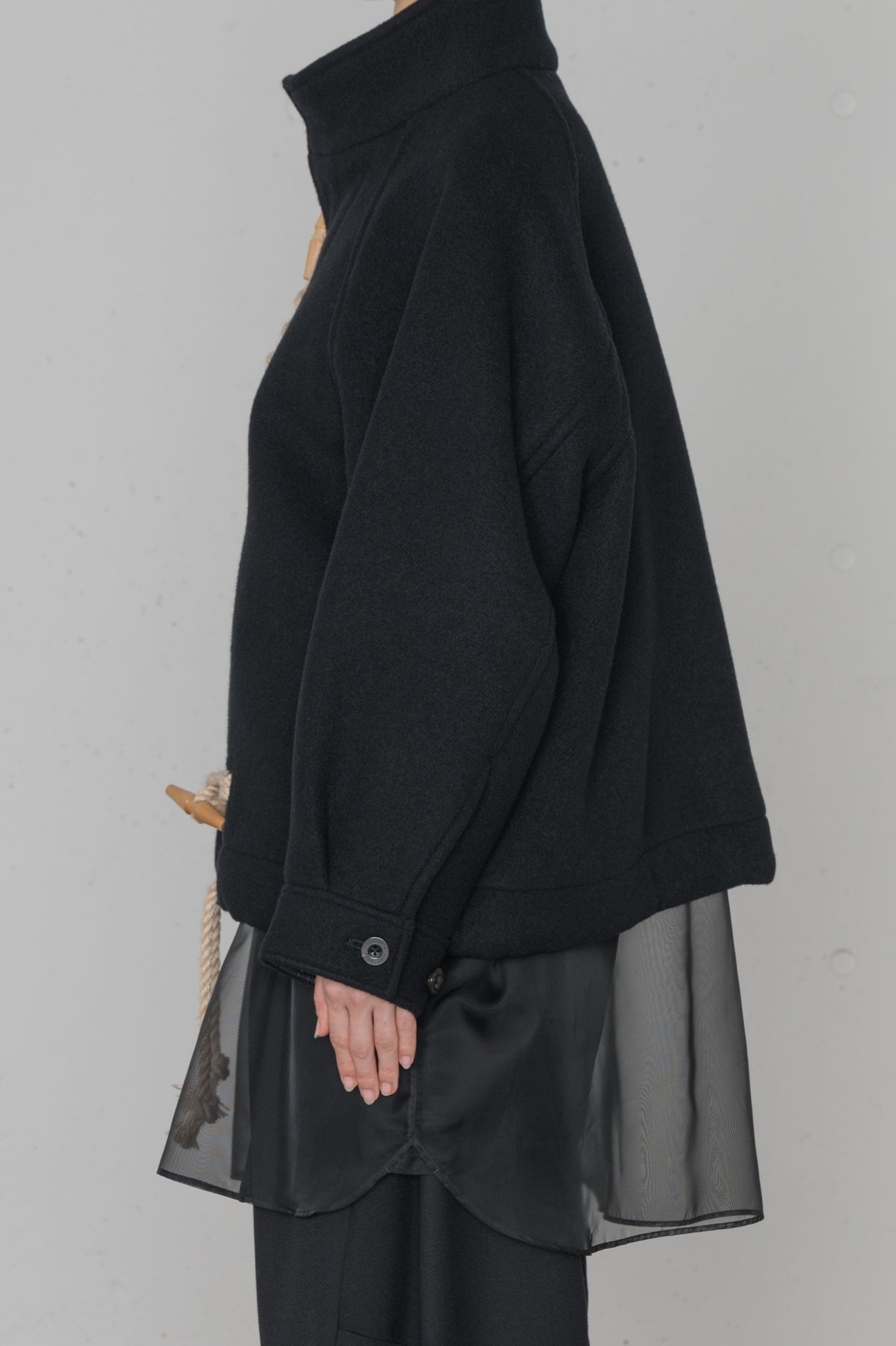 DOUBLE FACE DUFFEL JACKET