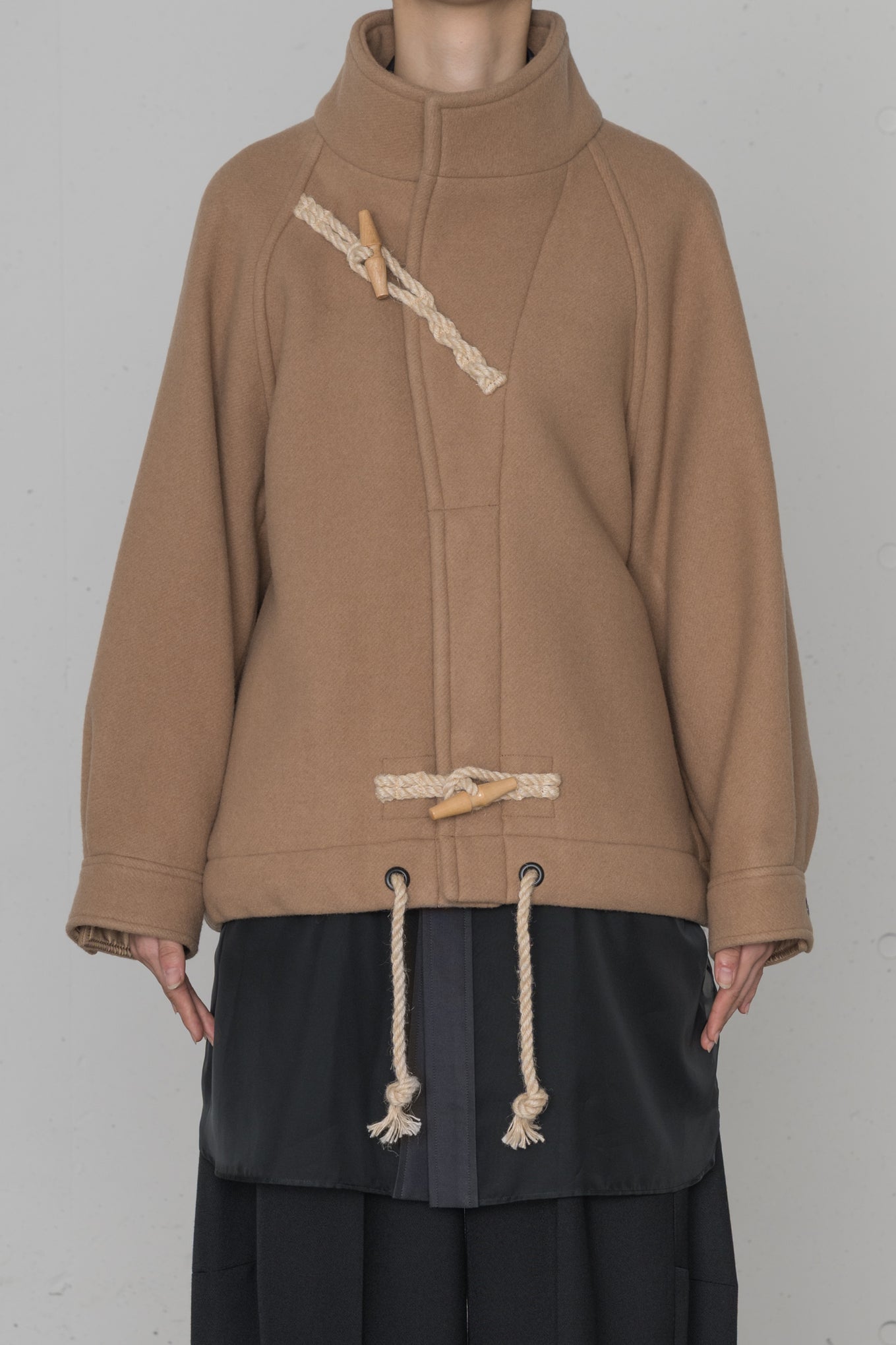 DOUBLE FACE DUFFEL JACKET