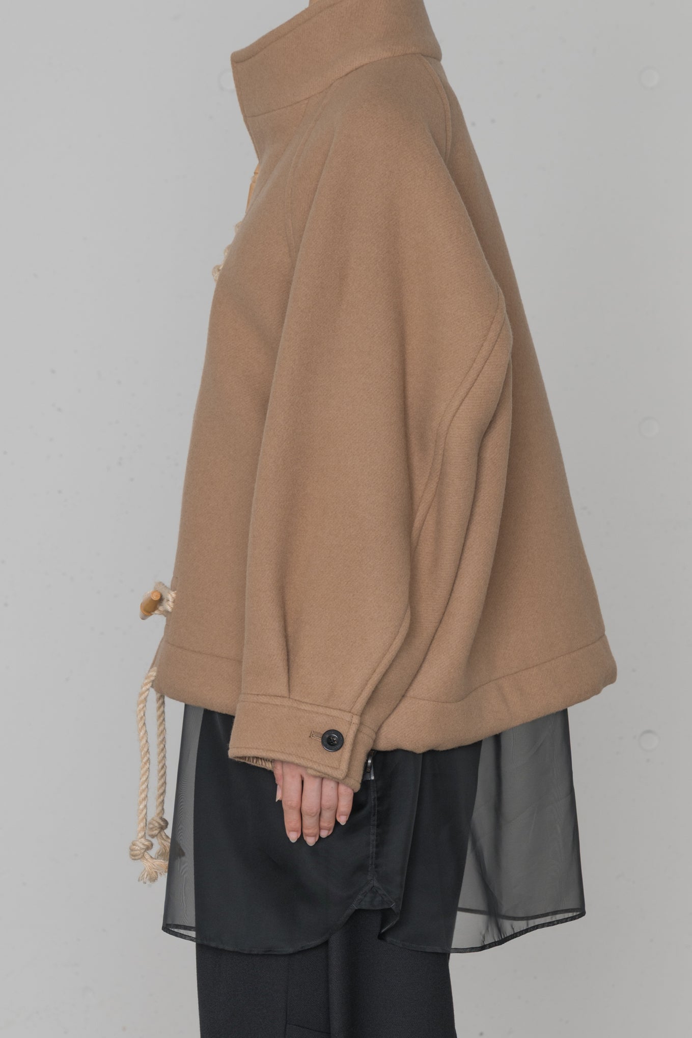 DOUBLE FACE DUFFEL JACKET