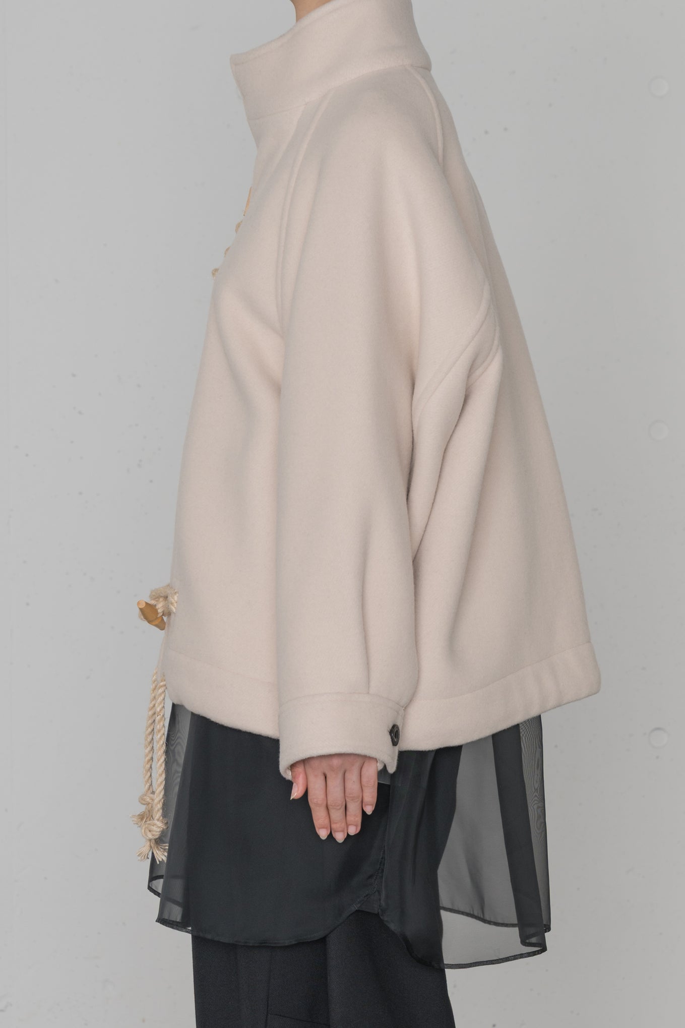 DOUBLE FACE DUFFEL JACKET