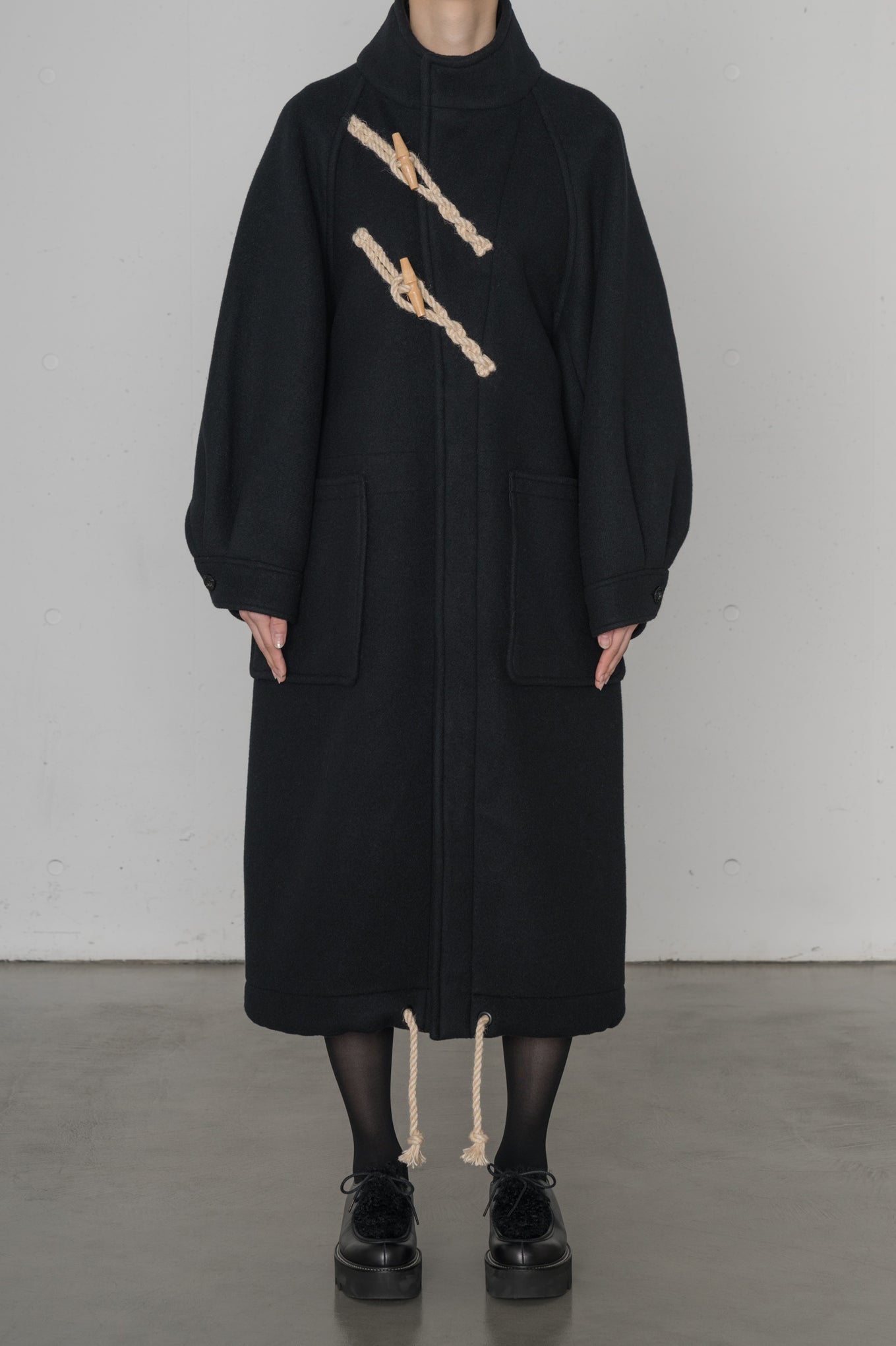 DOUBLE FACE DUFFEL COAT