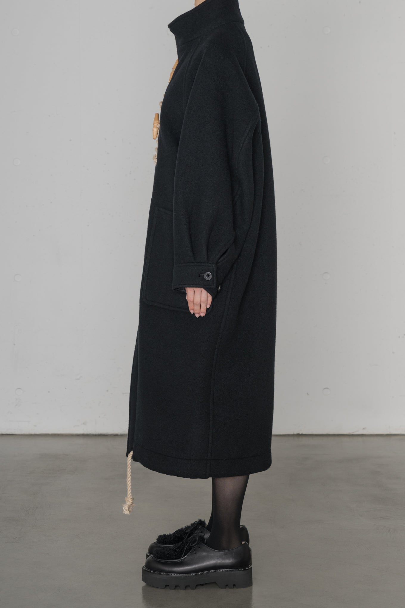DOUBLE FACE DUFFEL COAT