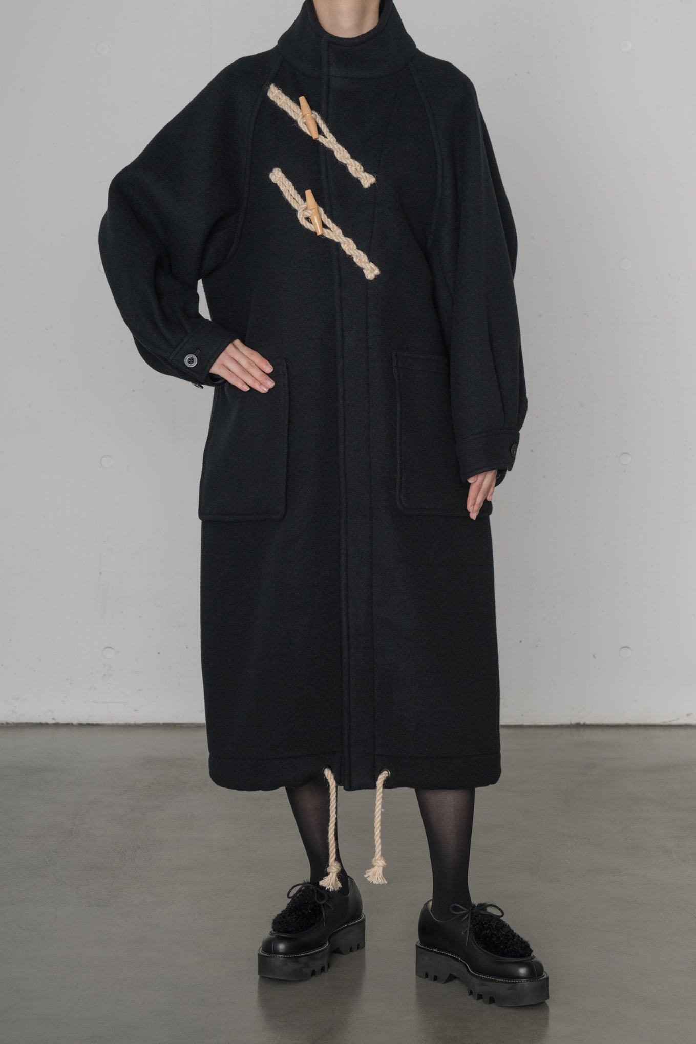 DOUBLE FACE DUFFEL COAT