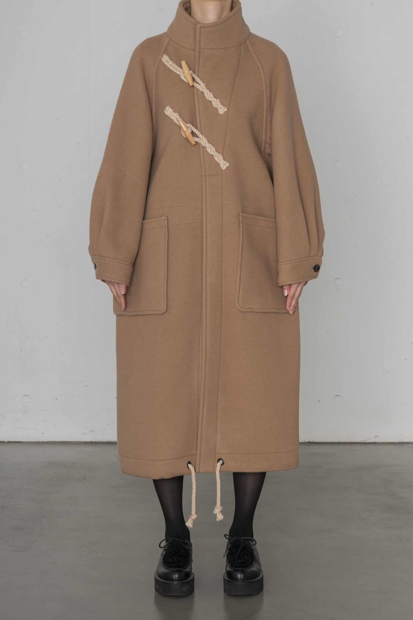 DOUBLE FACE DUFFEL COAT