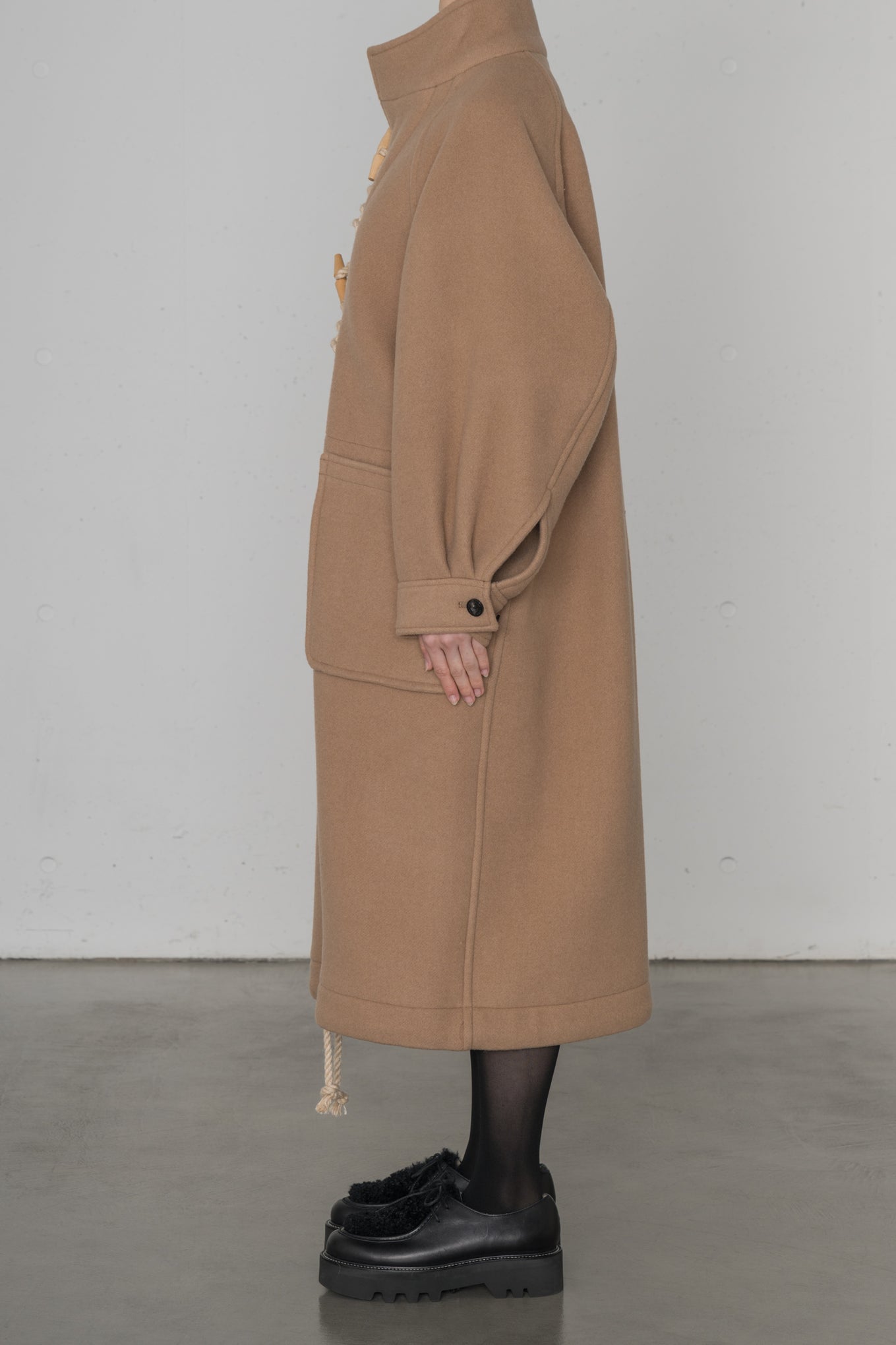 DOUBLE FACE DUFFEL COAT