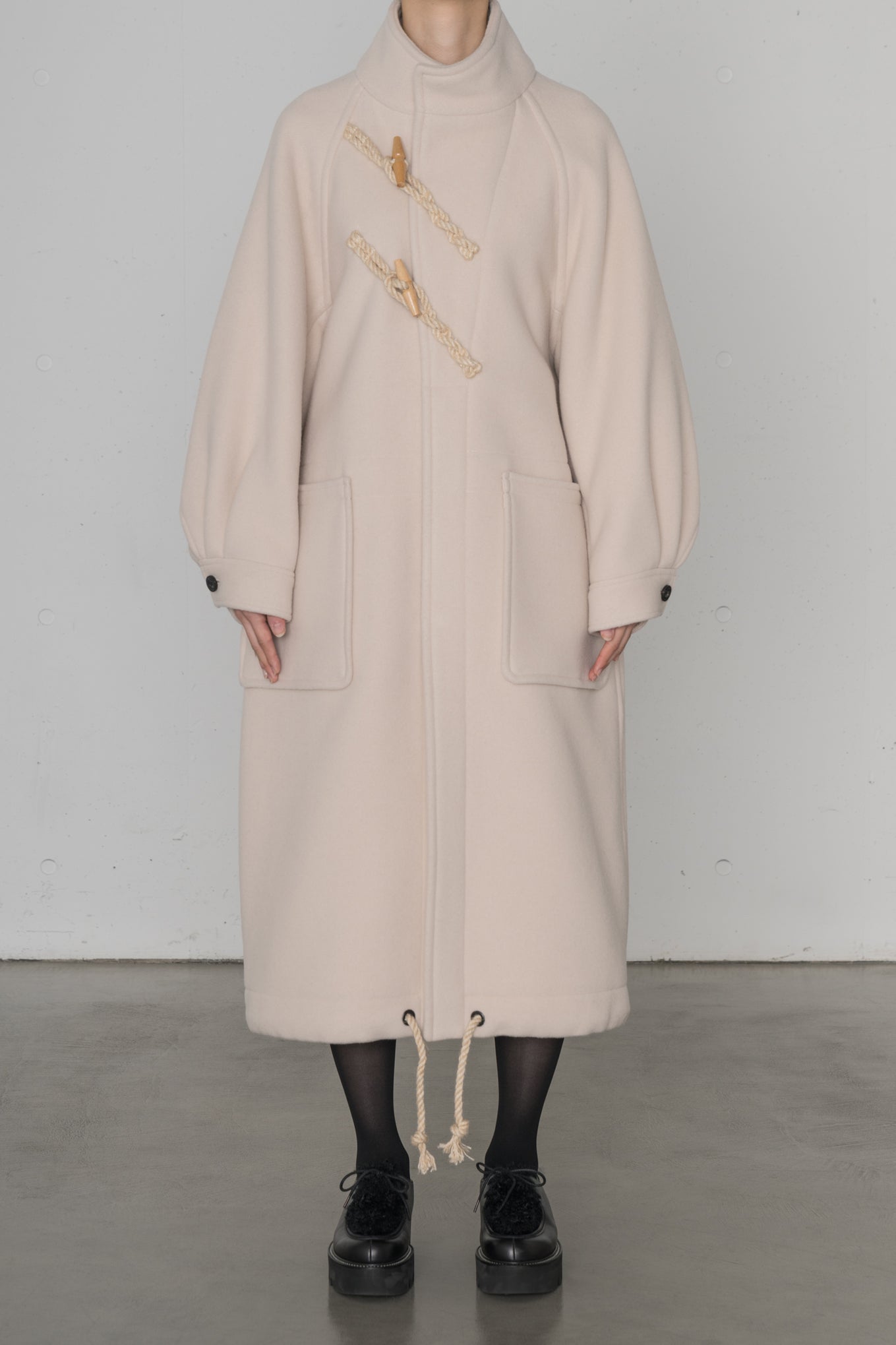 DOUBLE FACE DUFFEL COAT