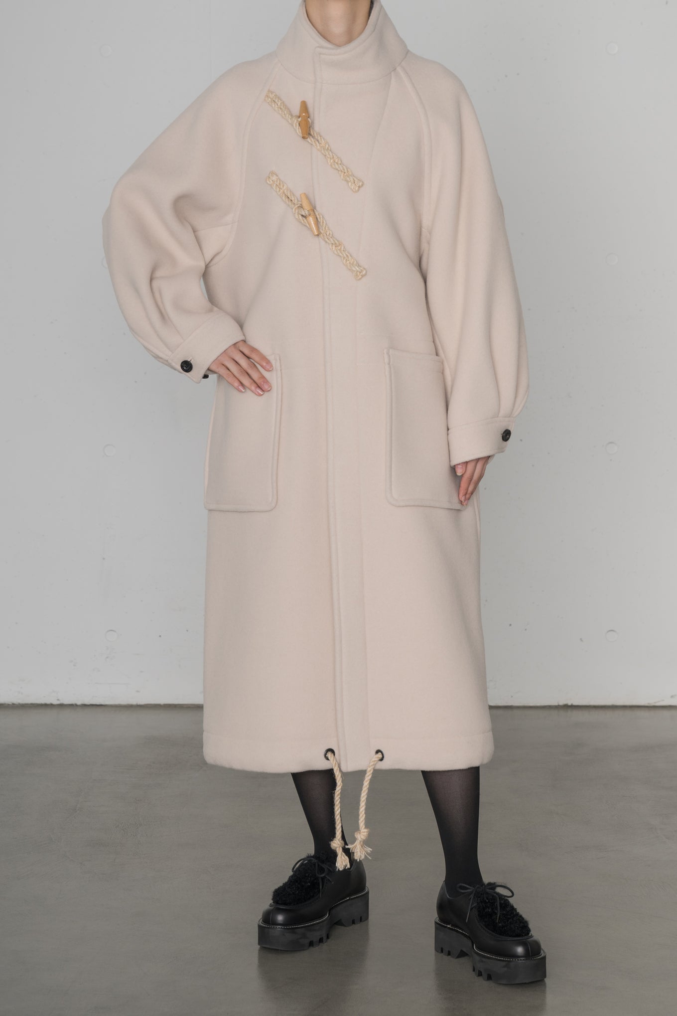 DOUBLE FACE DUFFEL COAT
