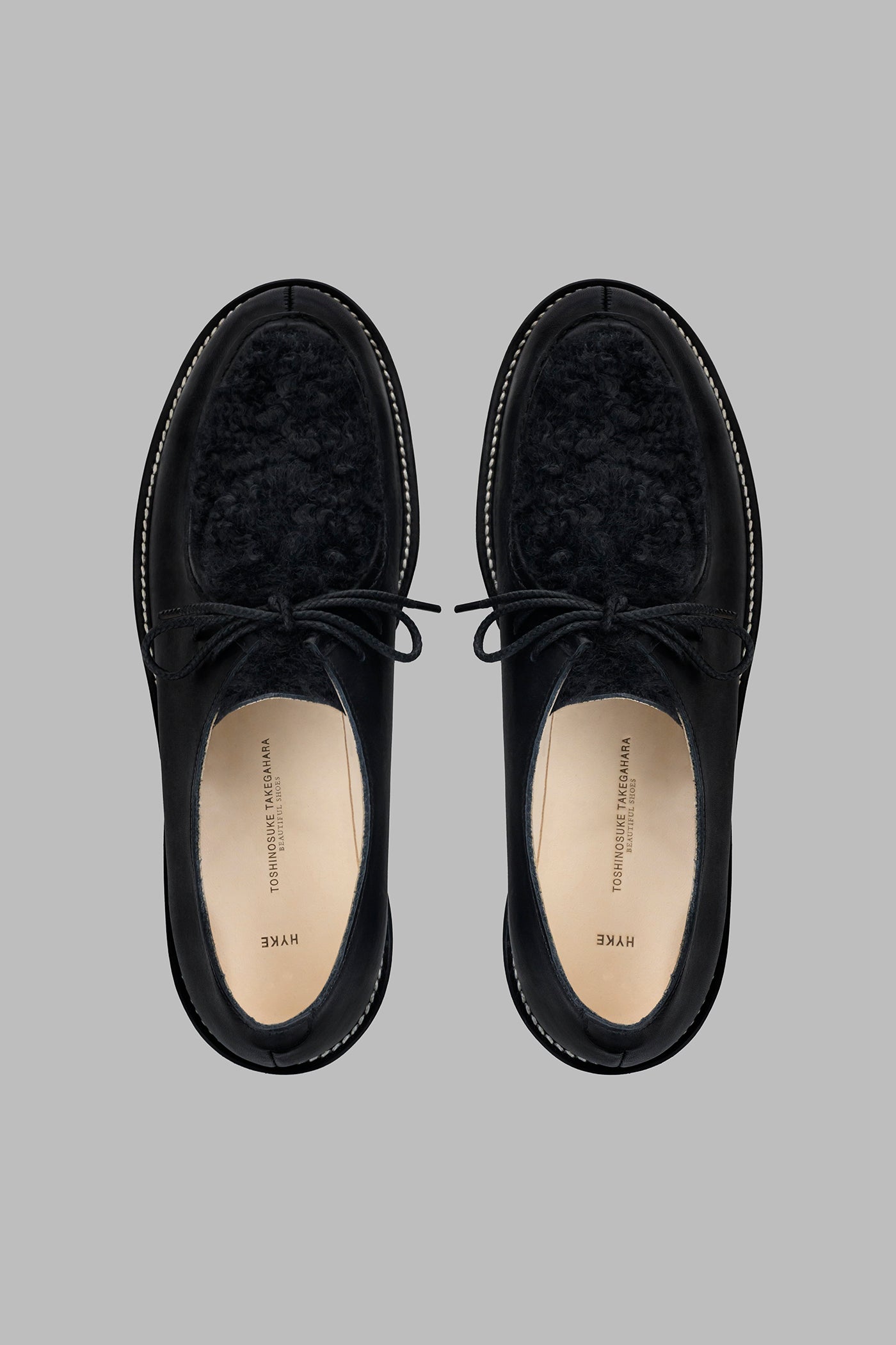 ★HYKE×BEAUTIFUL SHOES TIROLEAN SHOES 未使用 TIROLEAN SHOES WITH FAUX SHEARLING BEAUTIFUL SHOES × HYKE – HYKE