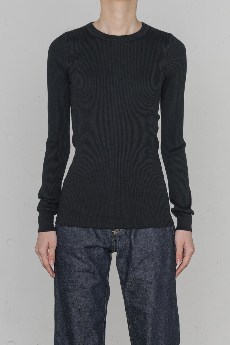 LONG-SLV TEE – HYKE ONLINE STORE