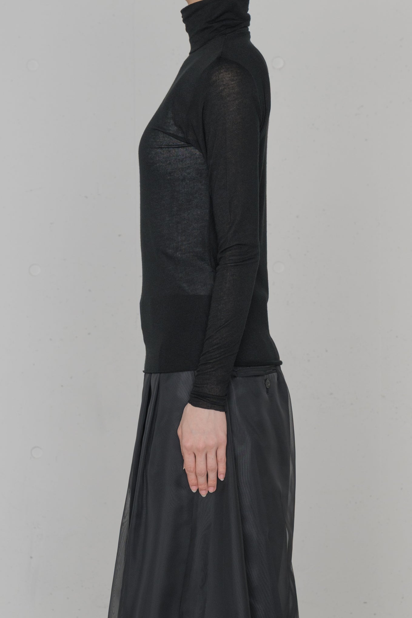 C/S TURTLE NECK TEE