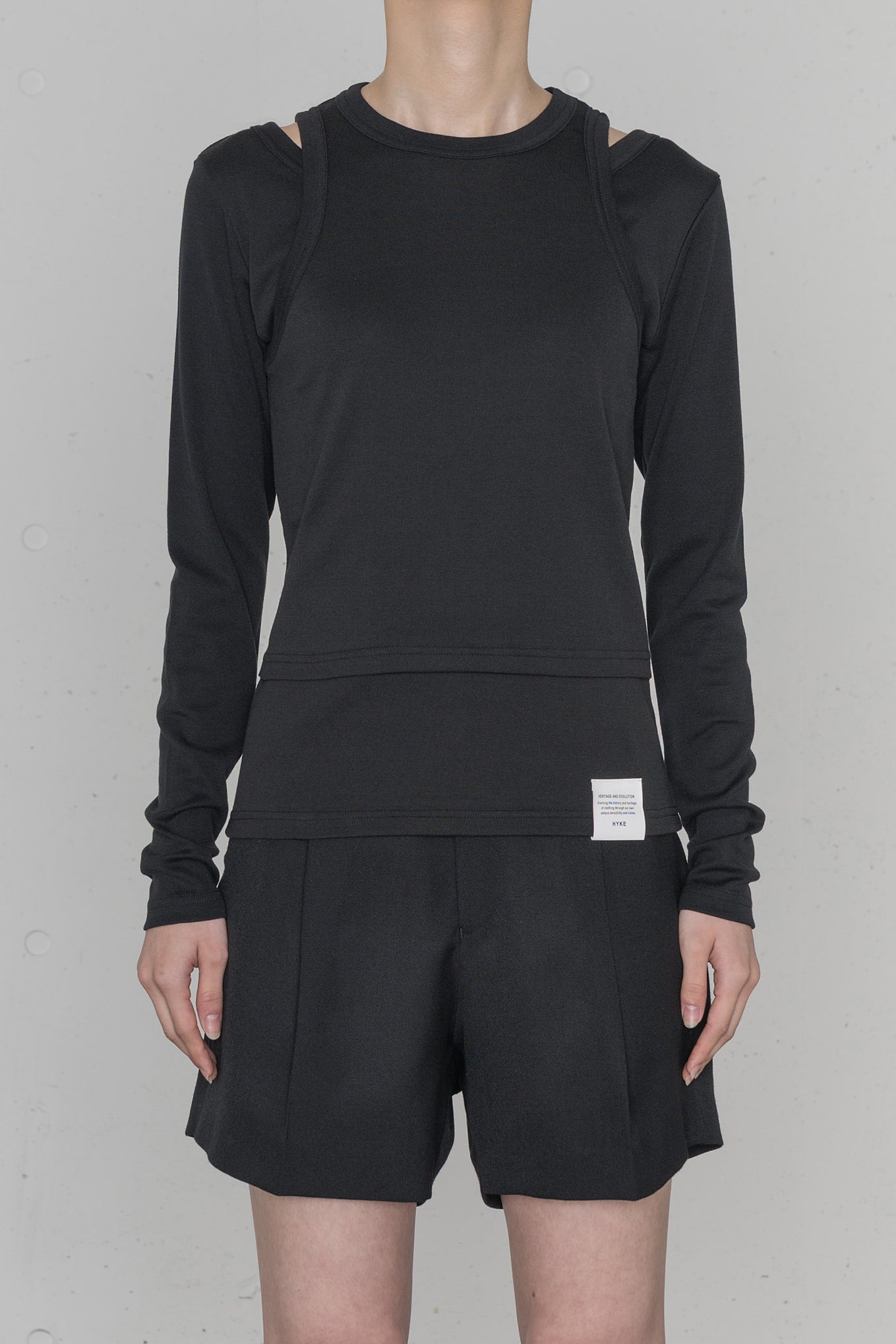 LAYERED LONG-SLV TEE