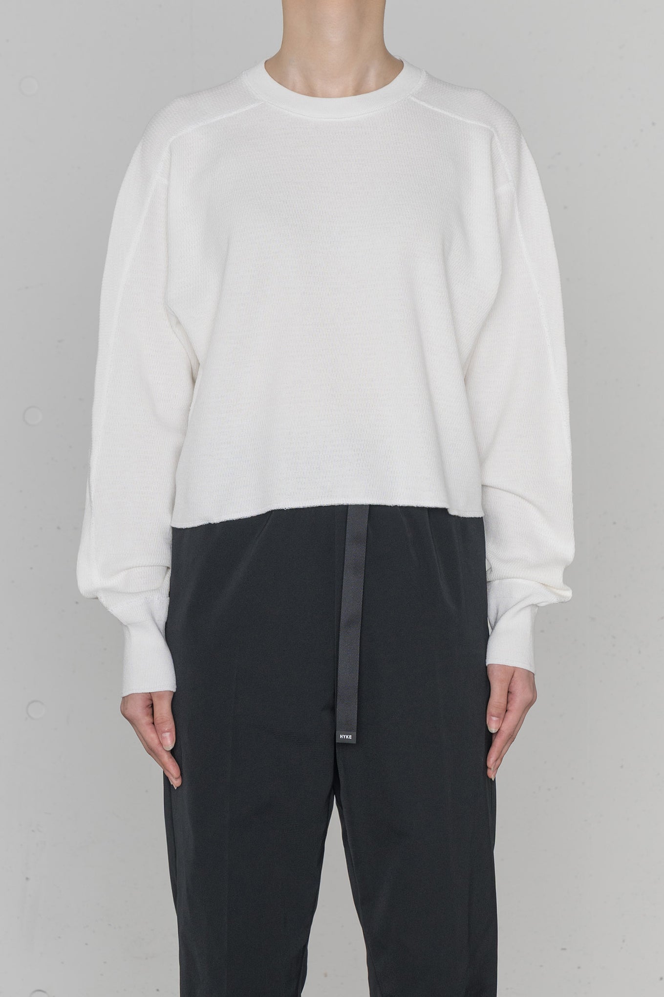 CROPPED THERMAL SHIRT