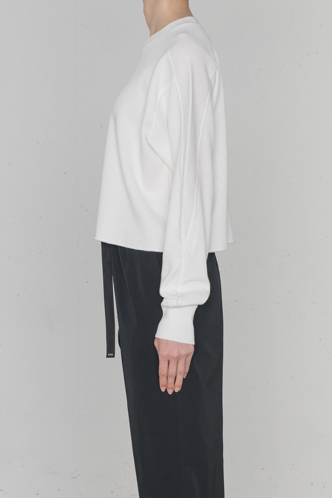 CROPPED THERMAL SHIRT