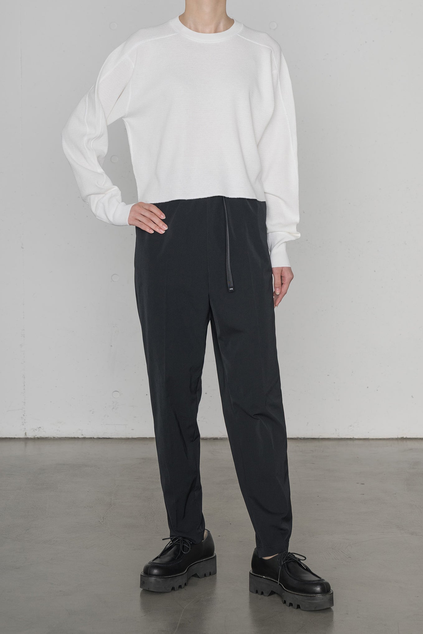CROPPED THERMAL SHIRT