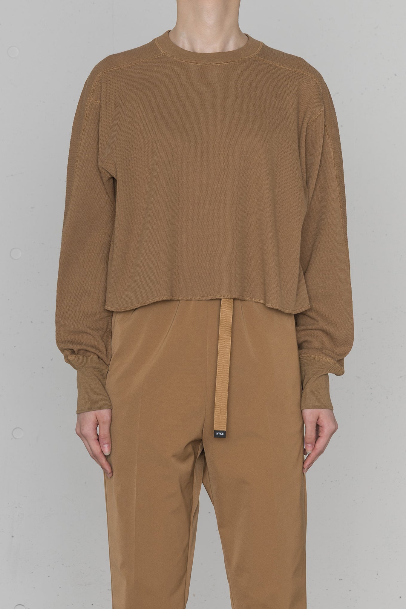 CROPPED THERMAL SHIRT