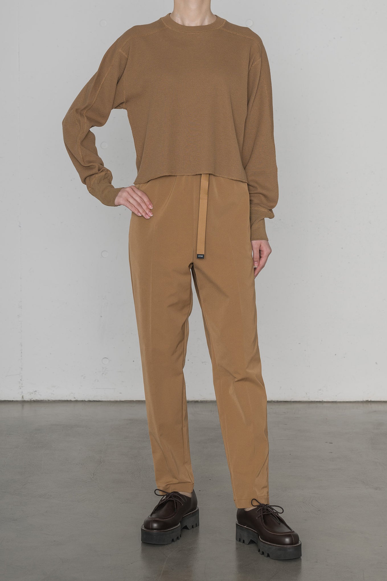 CROPPED THERMAL SHIRT