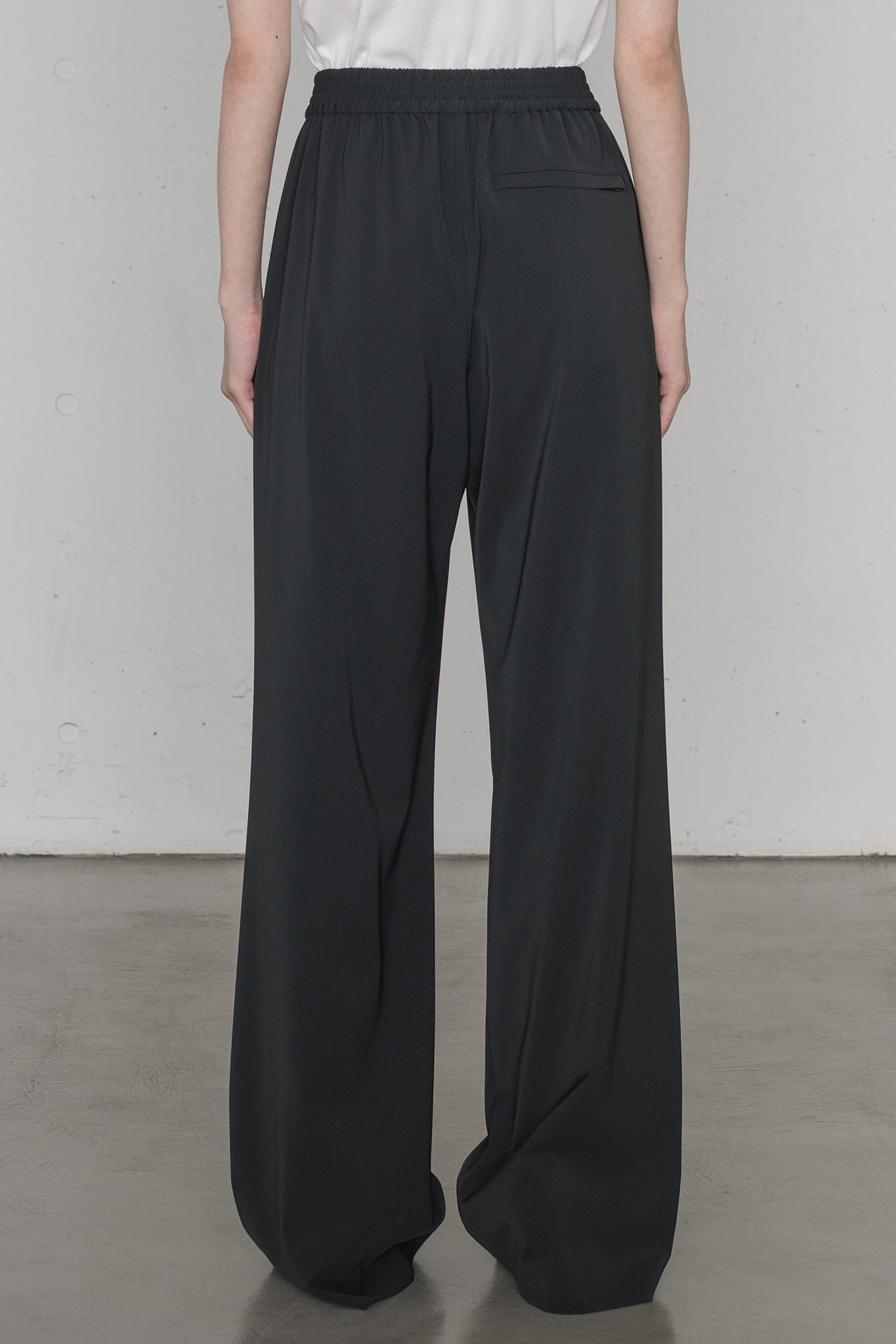STRETCH WIDE LEG PANTS