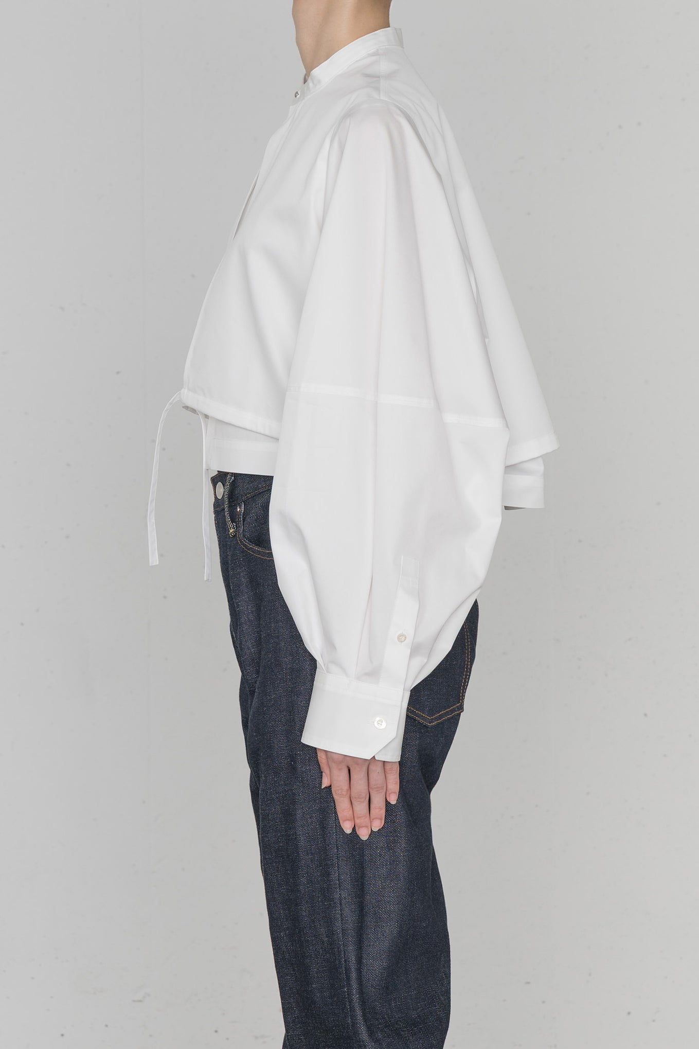 T/C BALLOON SLEEVE BLOUSE