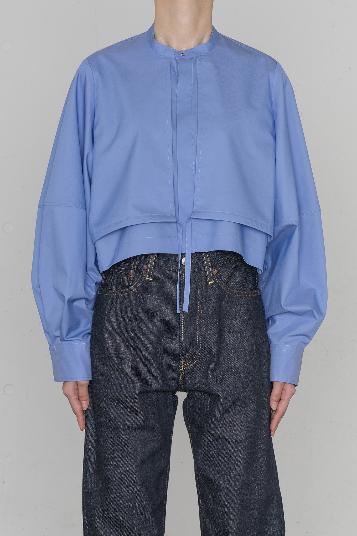 T/C BALLOON SLEEVE BLOUSE