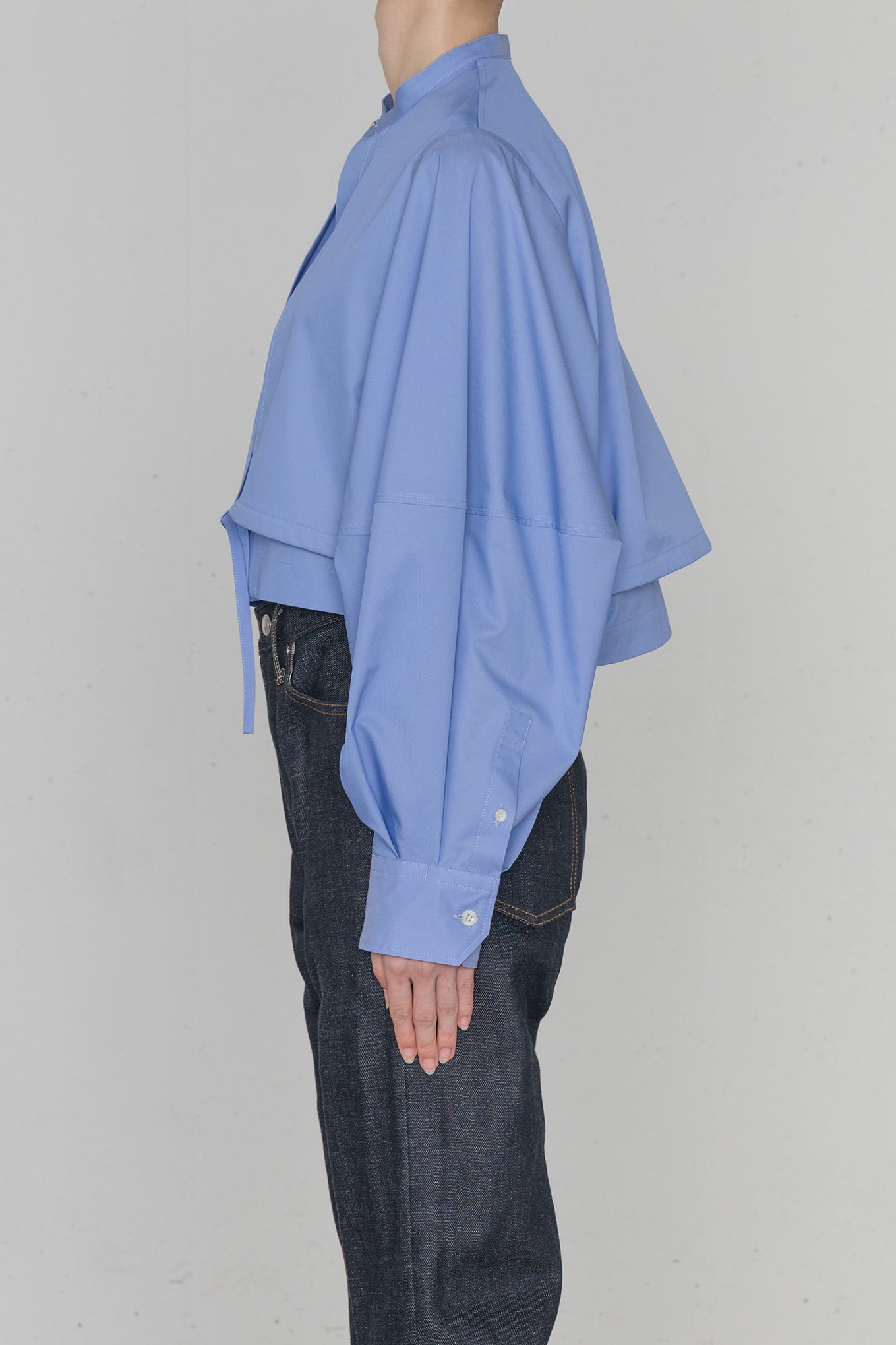 T/C BALLOON SLEEVE BLOUSE