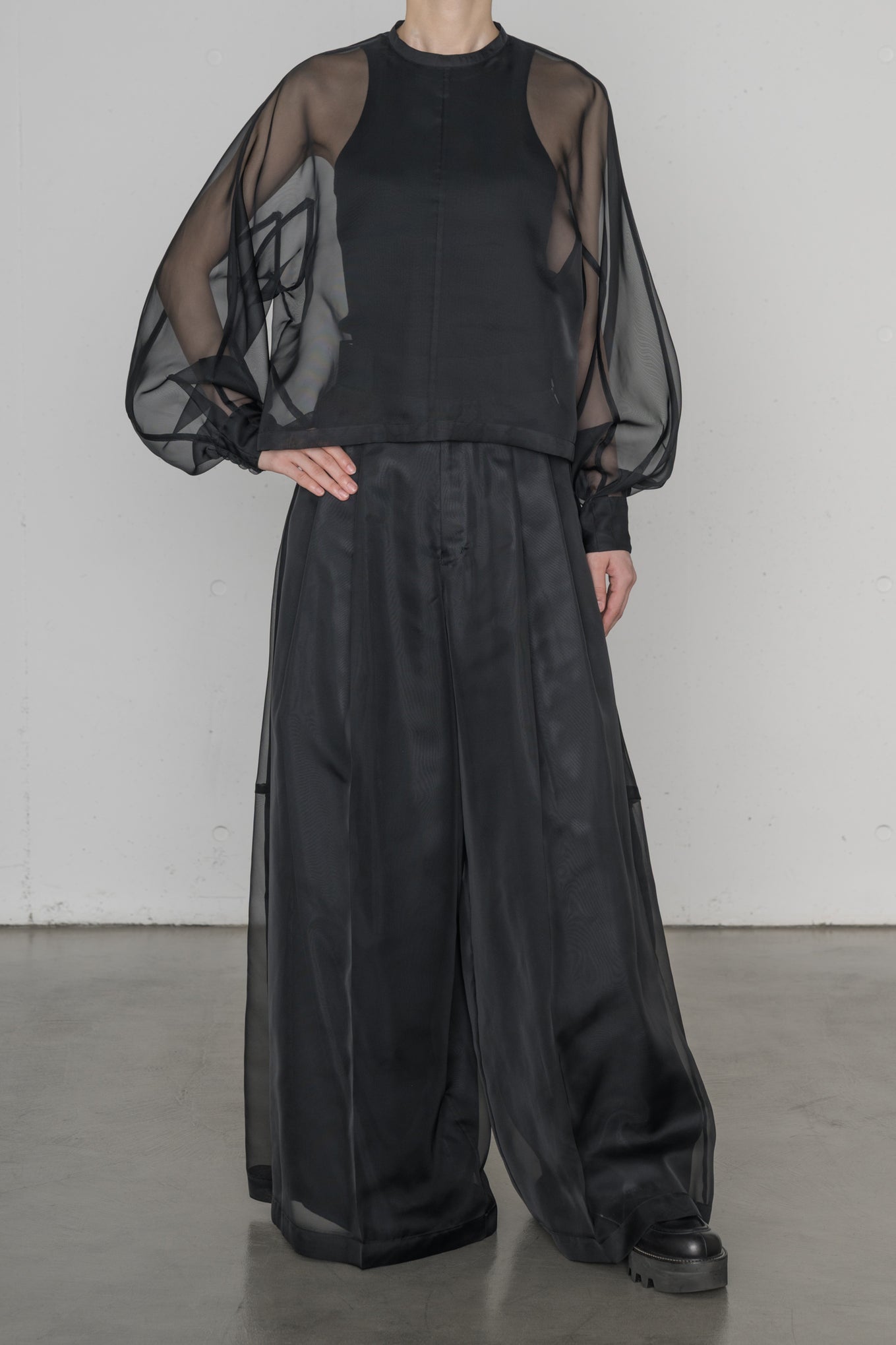 SHEER BLOUSE