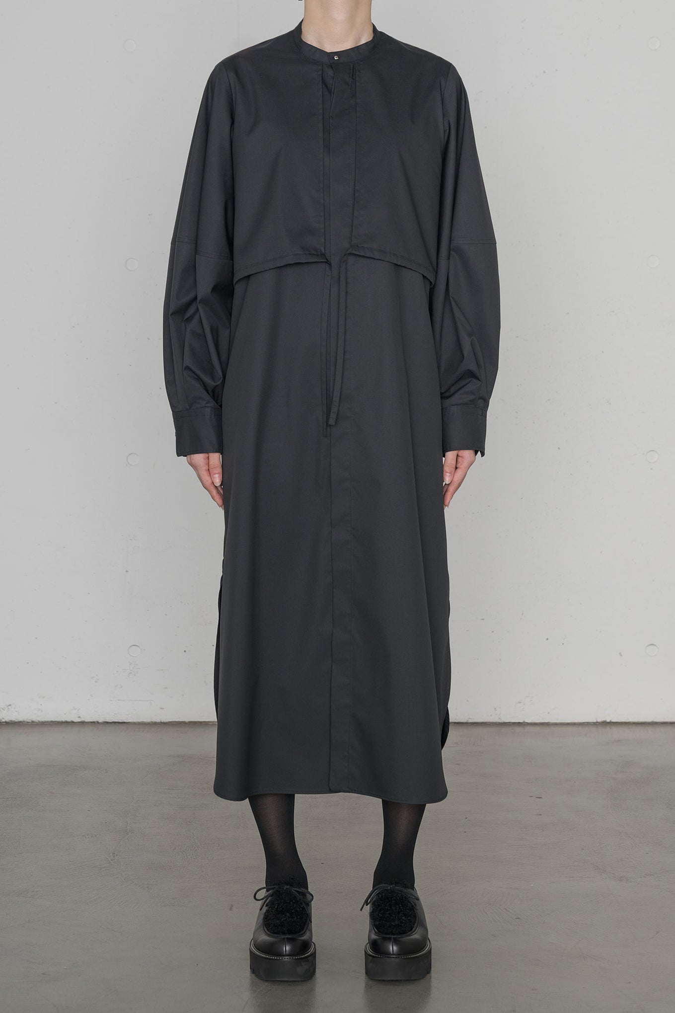 T/C BALLOON SLEEVE DRESS