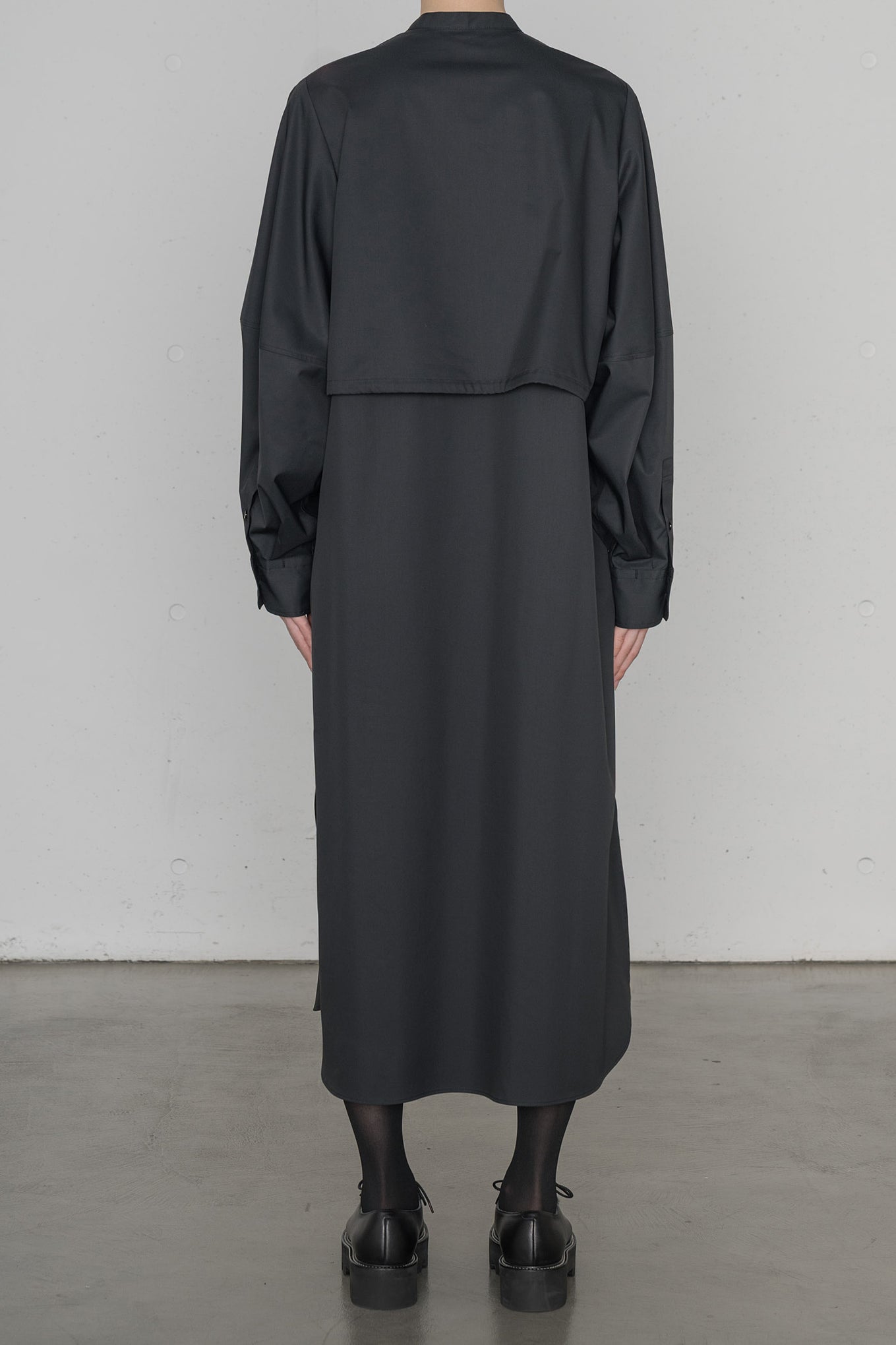 T/C BALLOON SLEEVE DRESS
