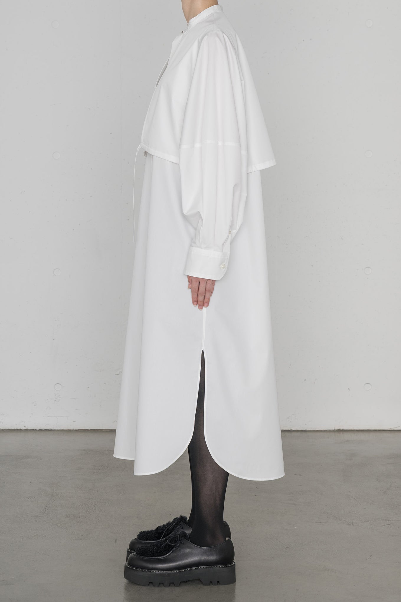 T/C BALLOON SLEEVE DRESS