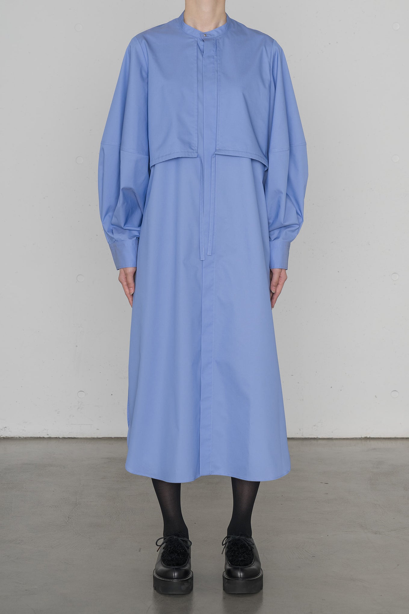T/C BALLOON SLEEVE DRESS